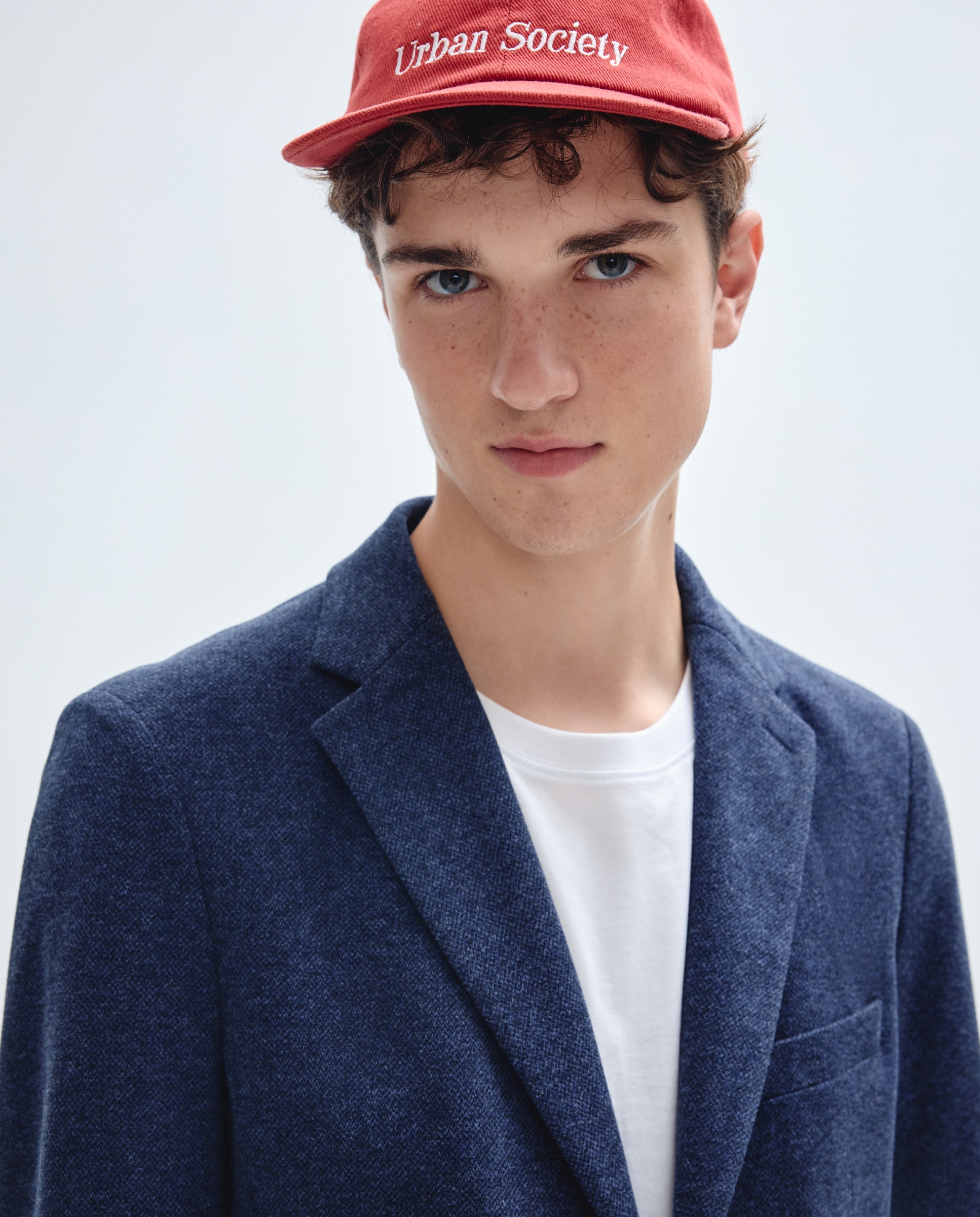 Imagen 4 de Chaqueta para hombre punto espiga con pecherín - Easy Wear - Azul marino Azul marino