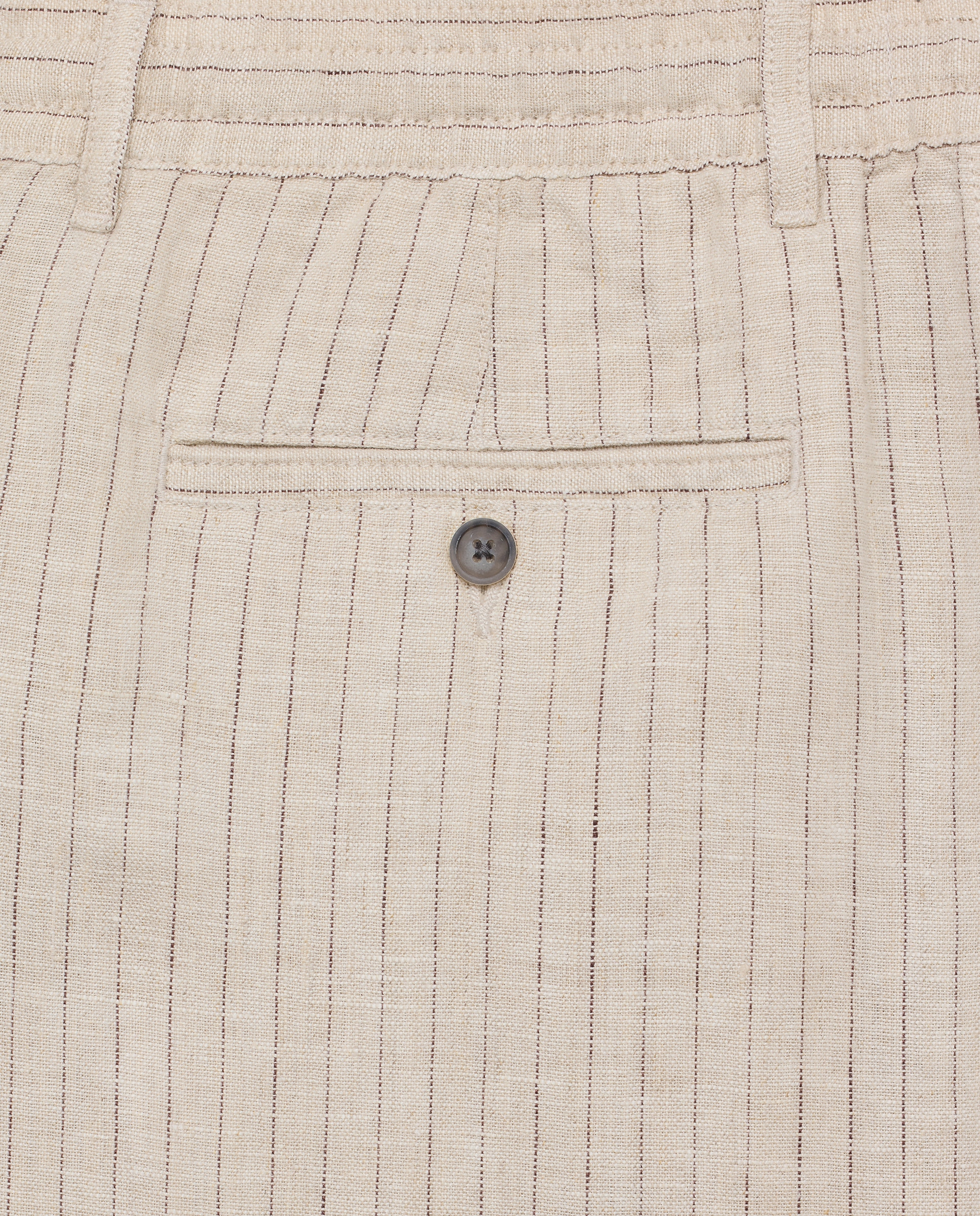 Bermudas Chino de Linho 120 Cru-5