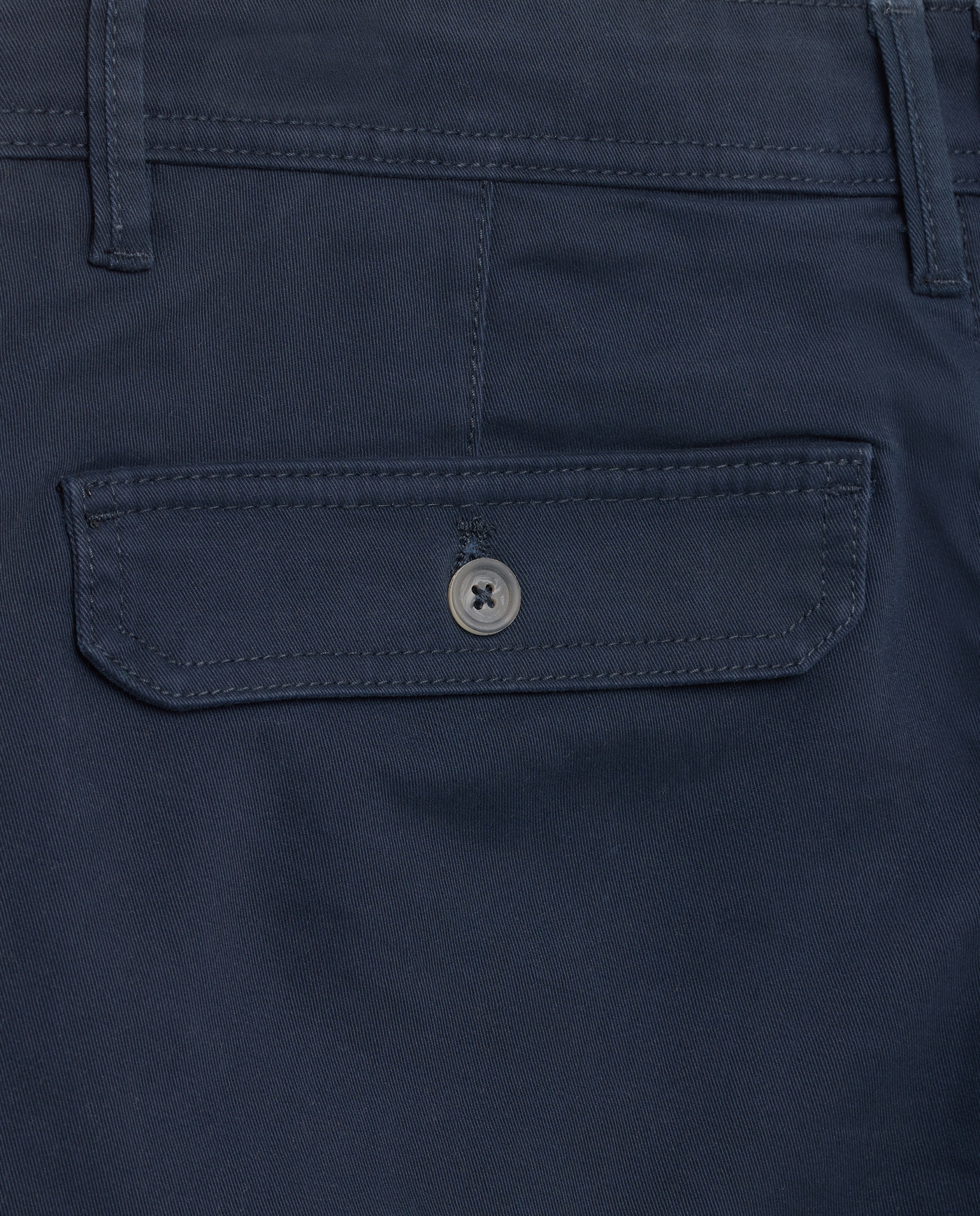 Bermudas Multibolsos em Algodão Stretch Azul-marinho-5