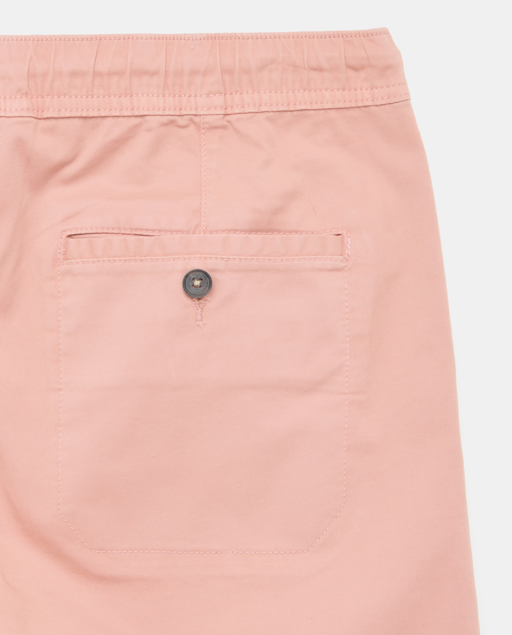 Bermudas de Algodão Stretch com Cordão Rosa-claro-5