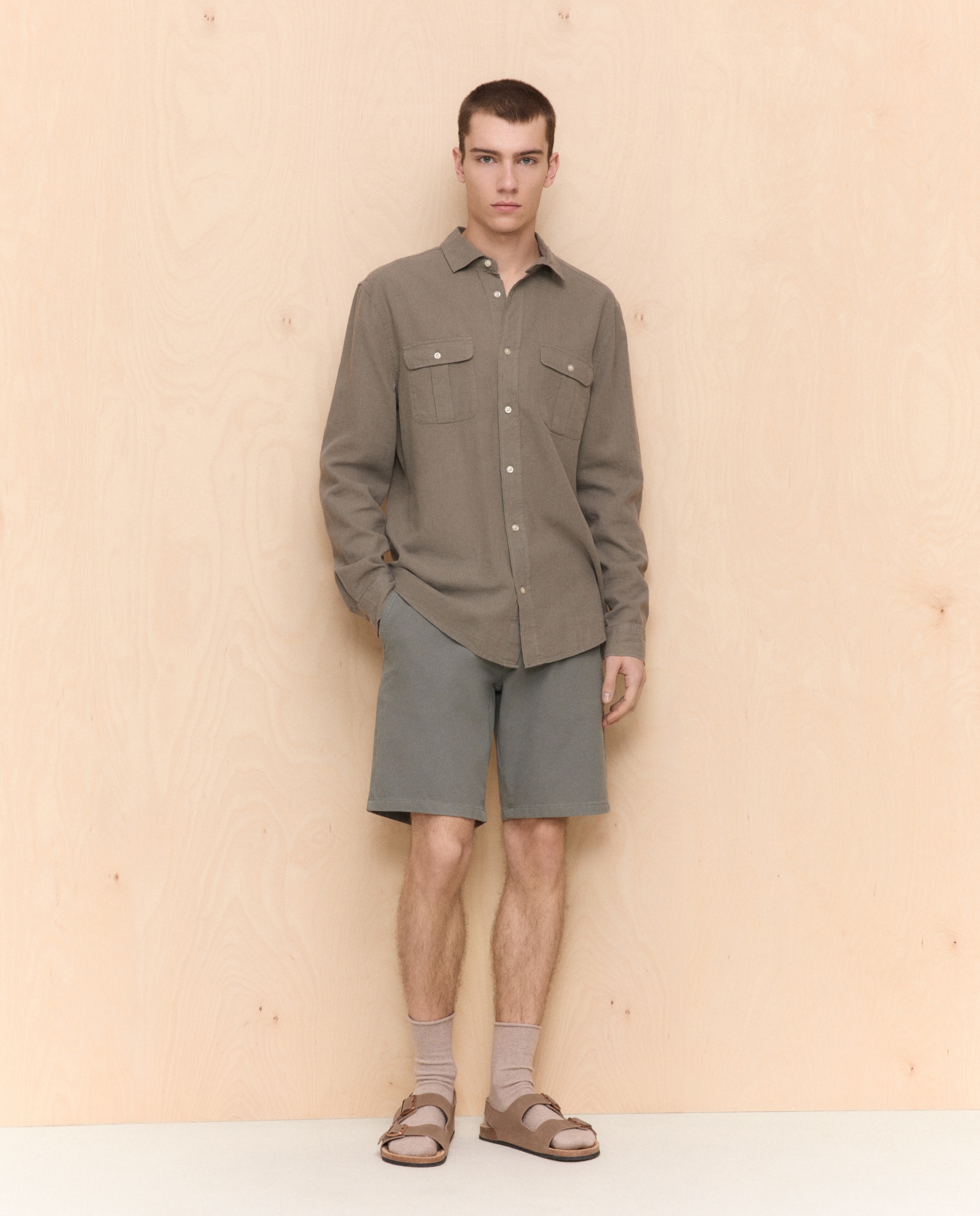 Imagem 0 de Bermudas Chino de Algodão Bi-stretch