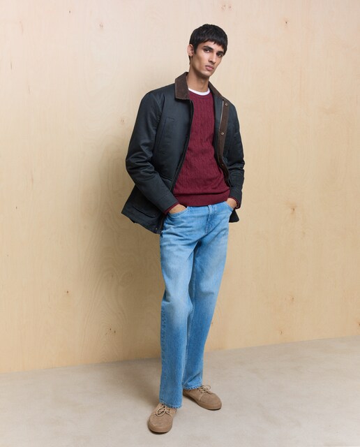 Imagen 0 de Jersey de hombre con cuello redondo