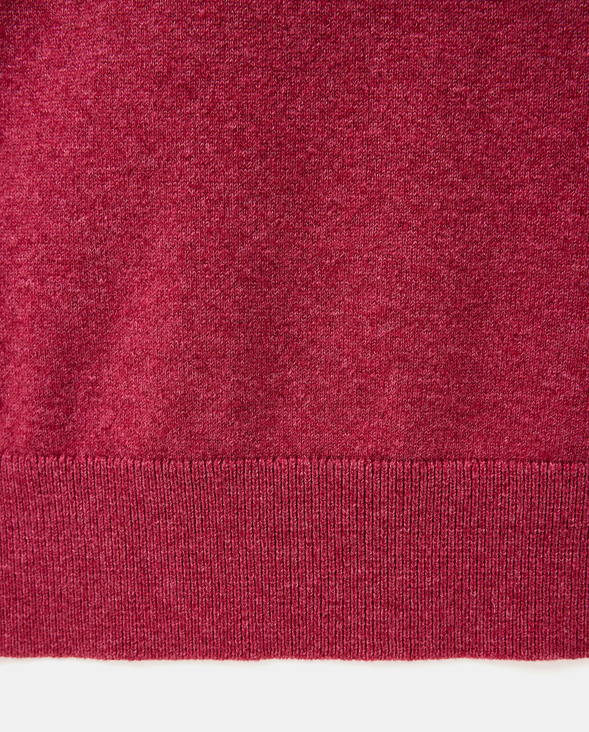Camisola de Malha com Decote Redondo Cereja-6