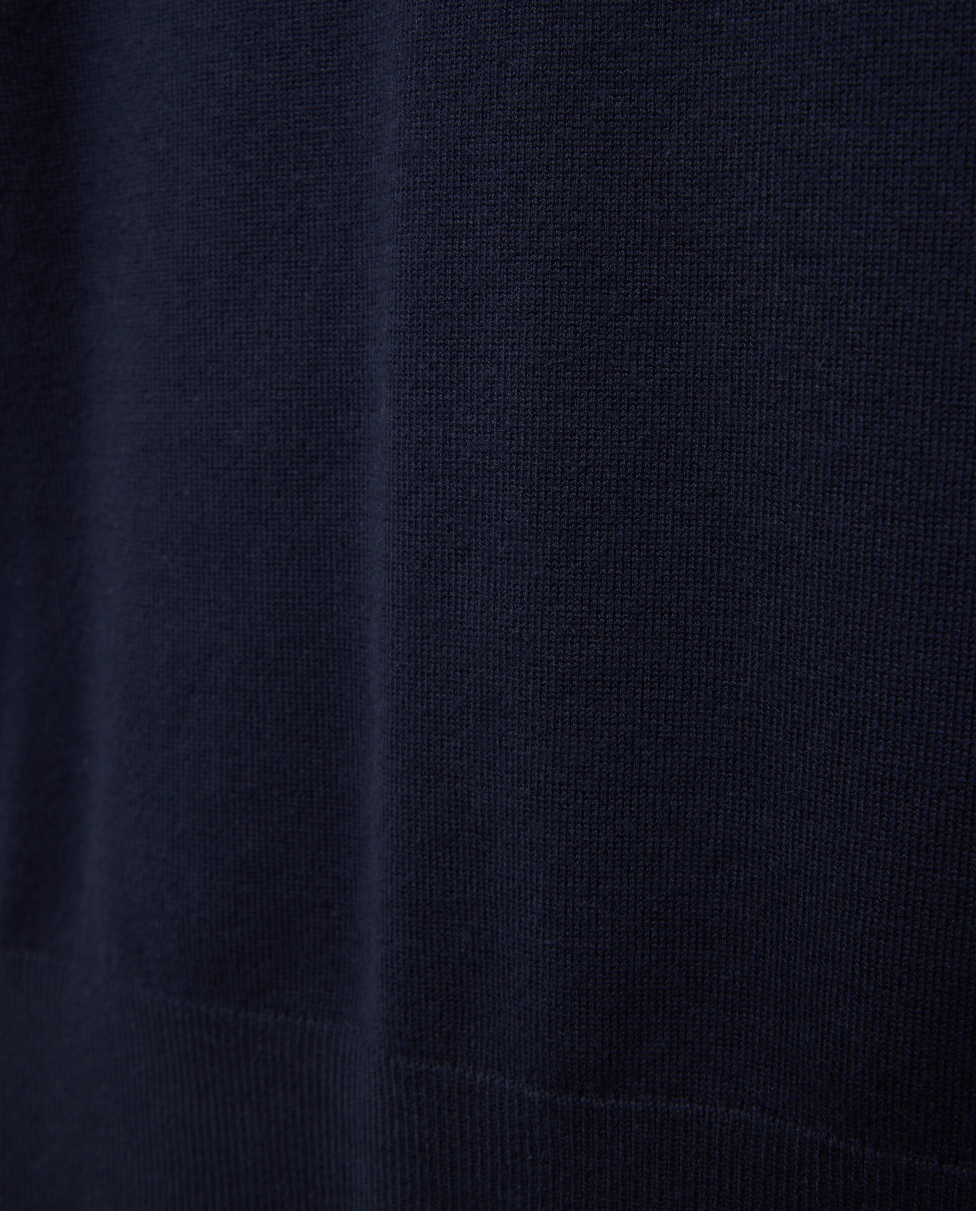 Jersey liso cuello redondo de hombre - Easy Wear - Azul marino Azul marino-5