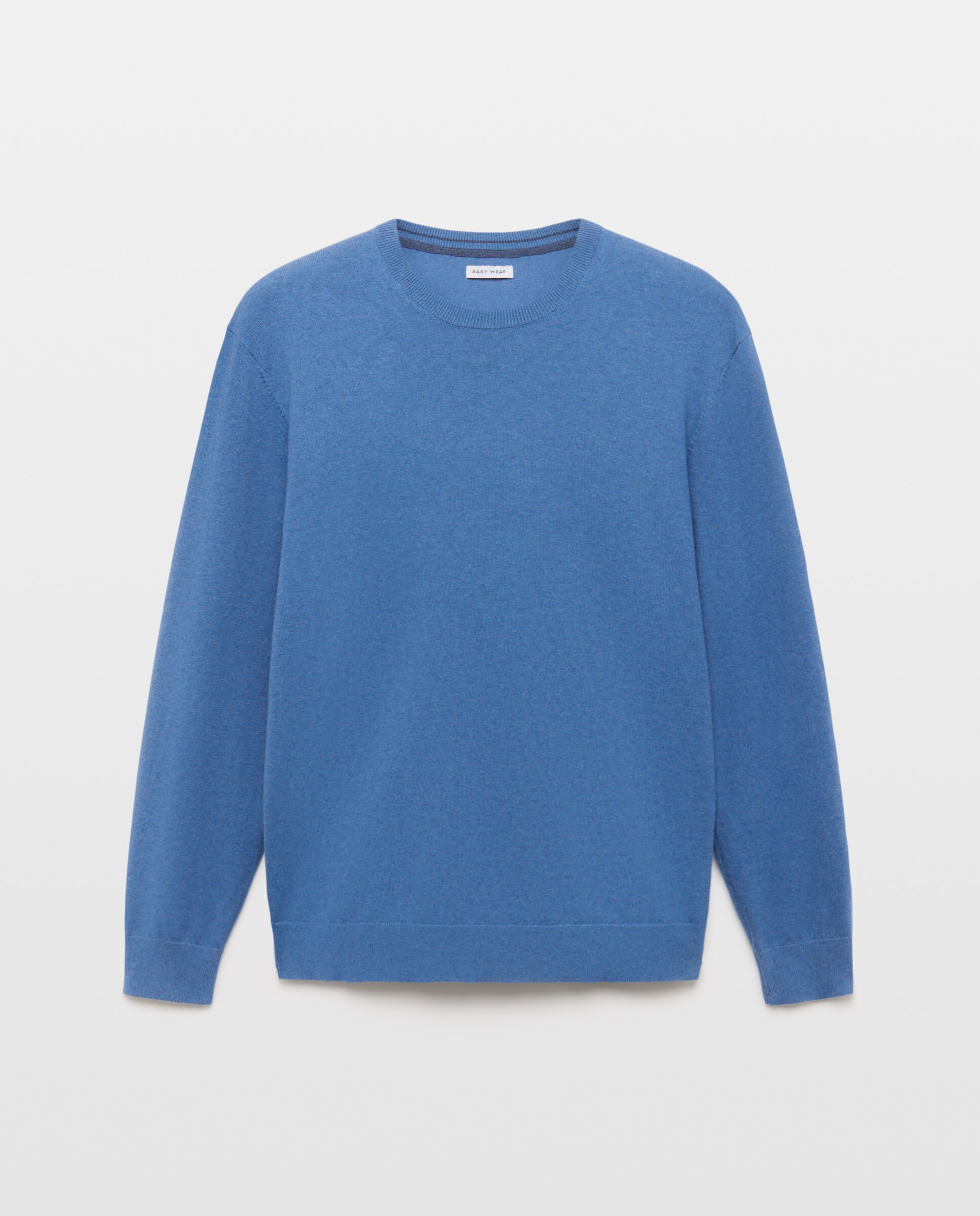 Jersey liso cuello redondo de hombre - Easy Wear - 410 Azul claro 410 Azul claro-4