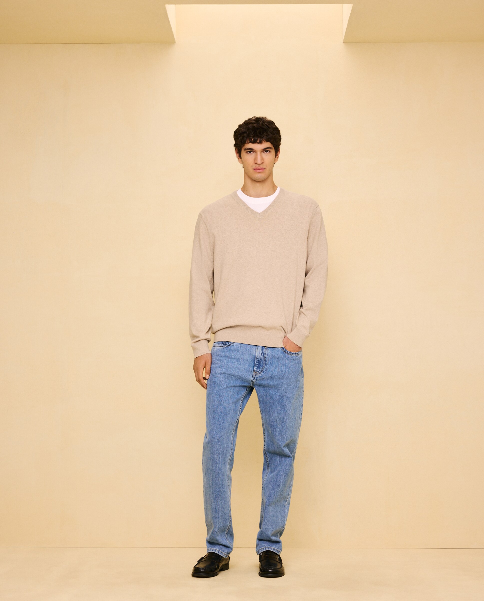 Jersey liso de hombre - Easy Wear - 850 Piedra 850 Piedra-2