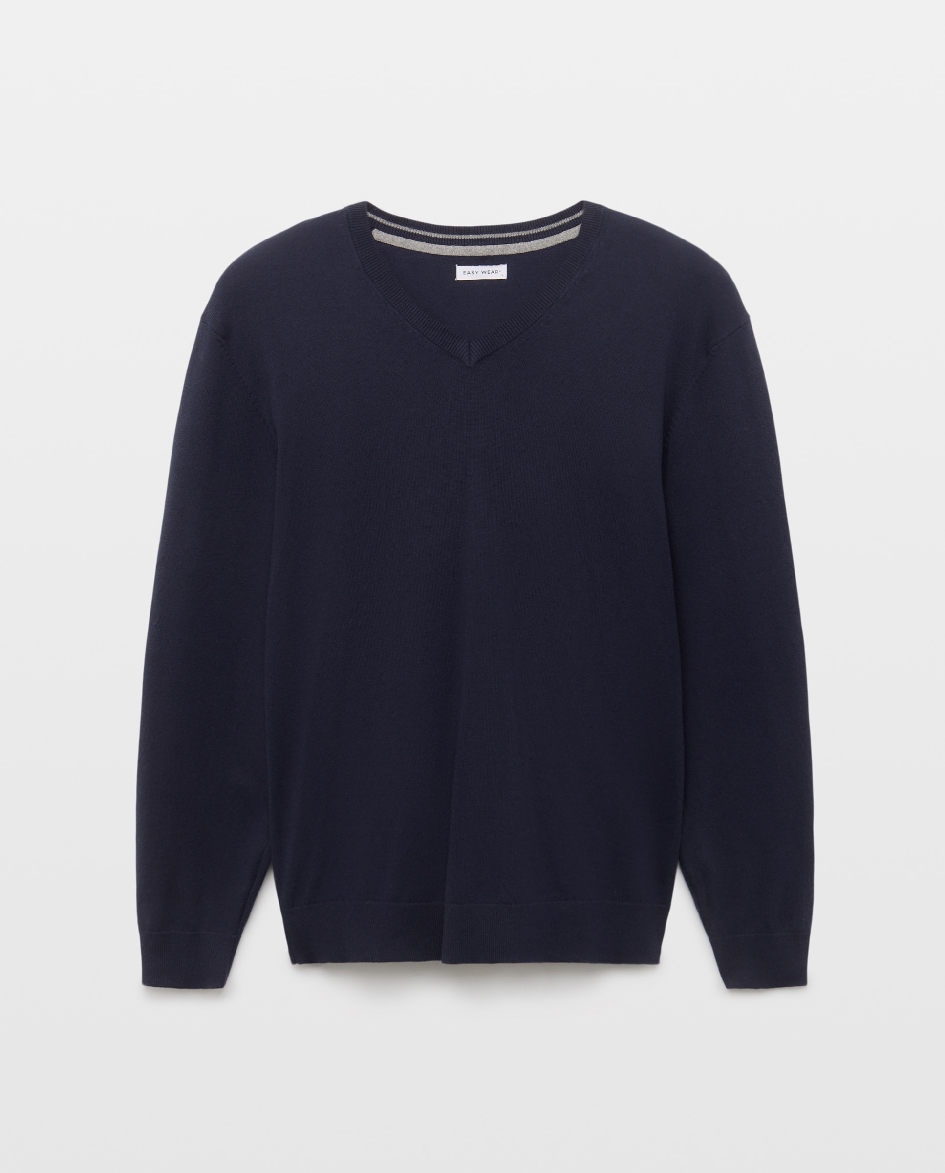 Jersey liso de hombre - Easy Wear - Azul marino Azul marino-4