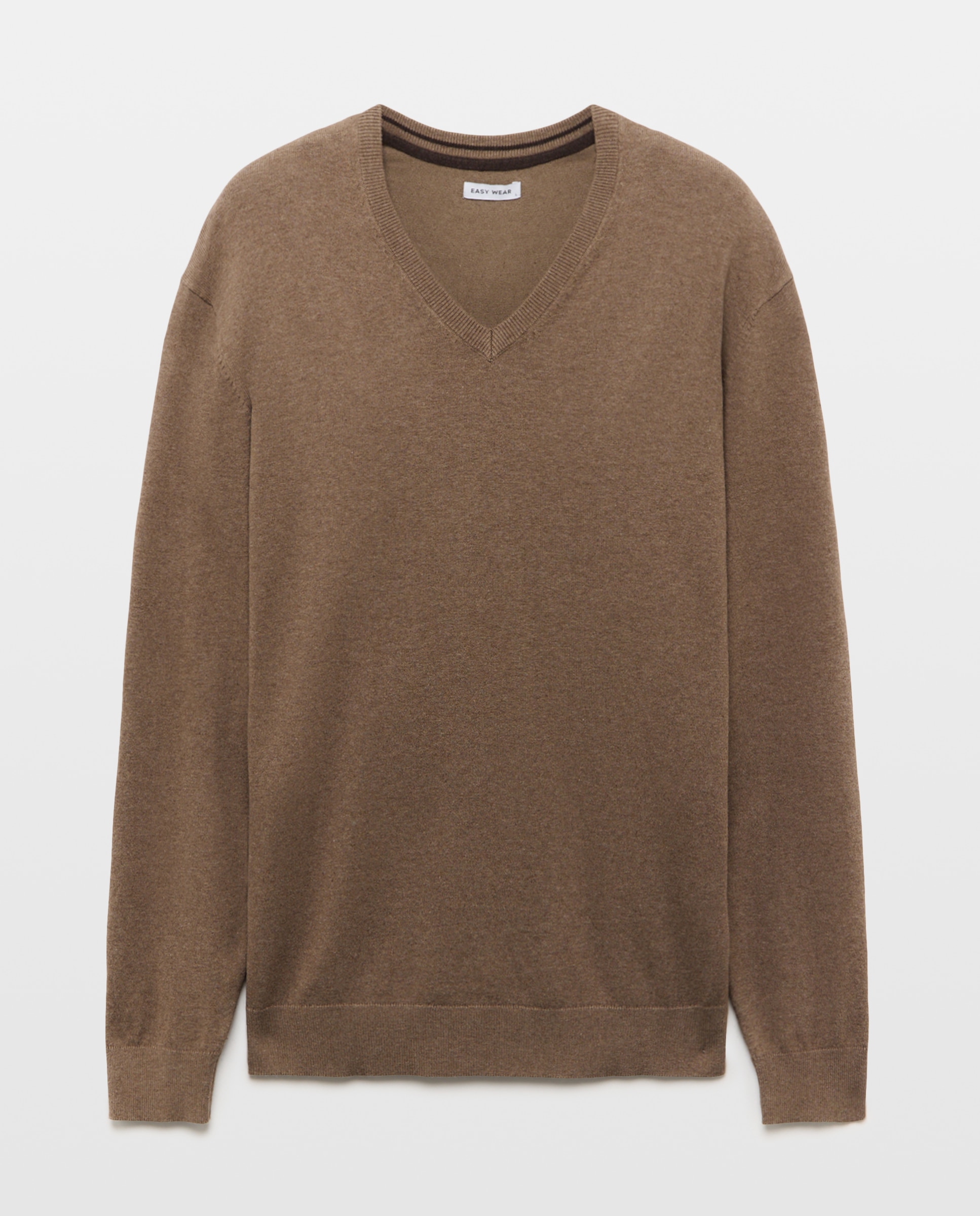Jersey liso de hombre - Easy Wear - Tostado Tostado-4