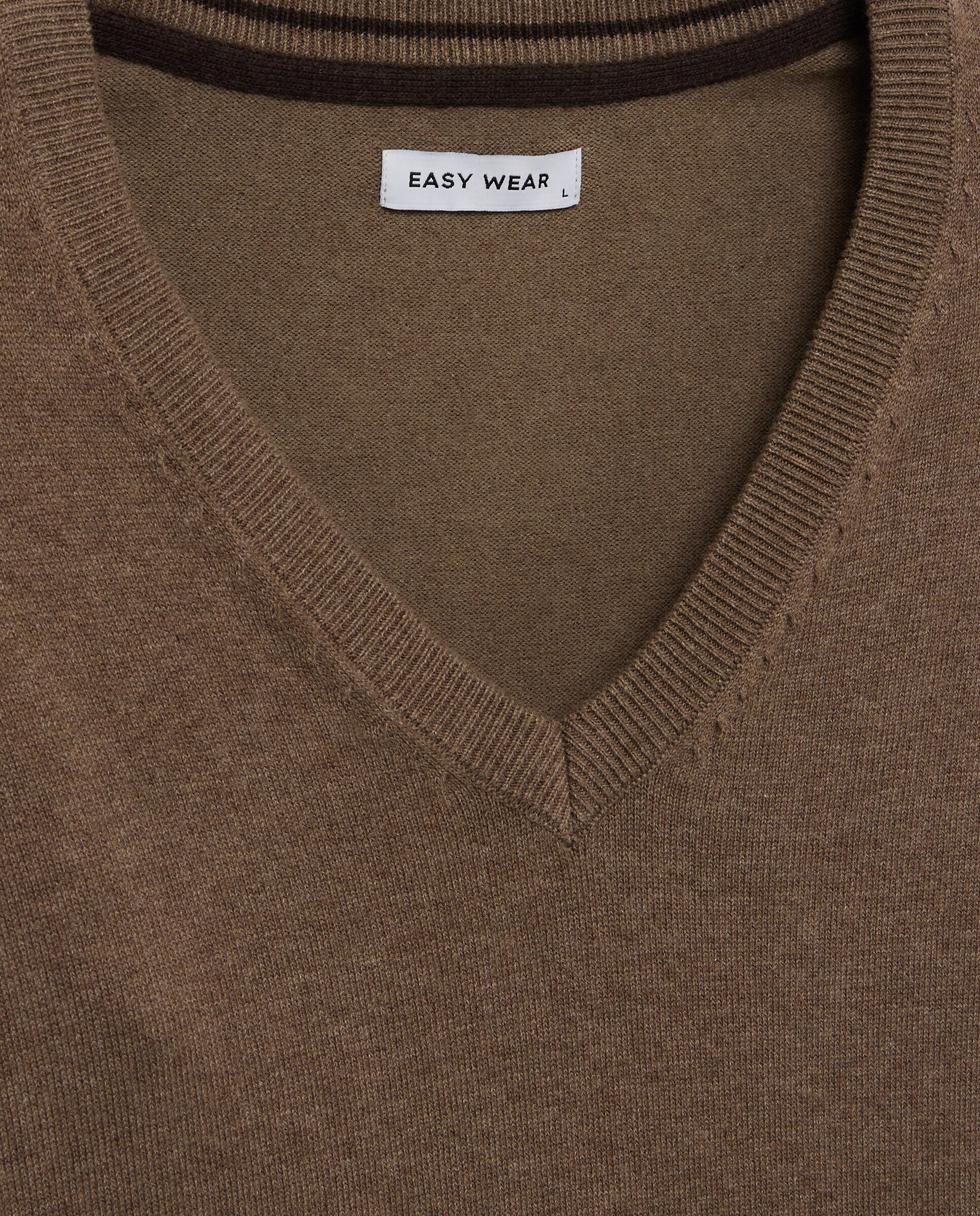 Jersey liso de hombre - Easy Wear - Tostado Tostado-5