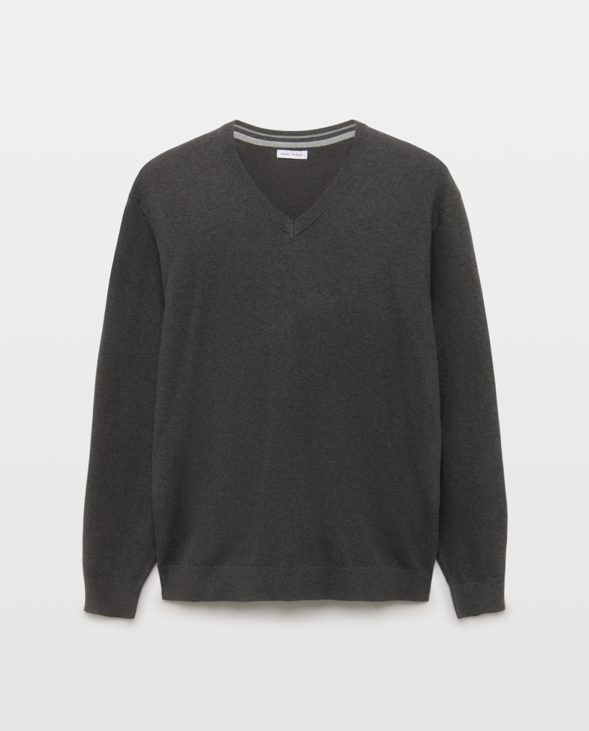 Jersey liso de hombre - Easy Wear - Gris oscuro Gris oscuro-4