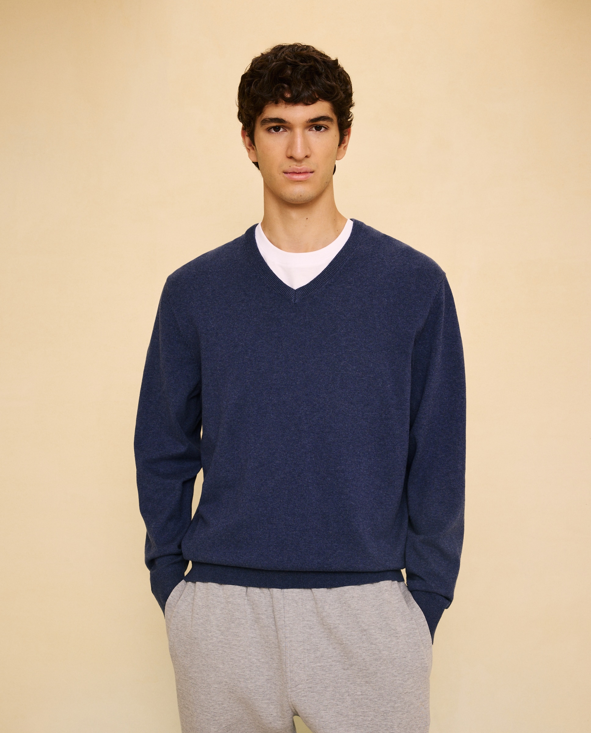Jersey liso de hombre - Easy Wear - 471 Índigo 471 Índigo-1