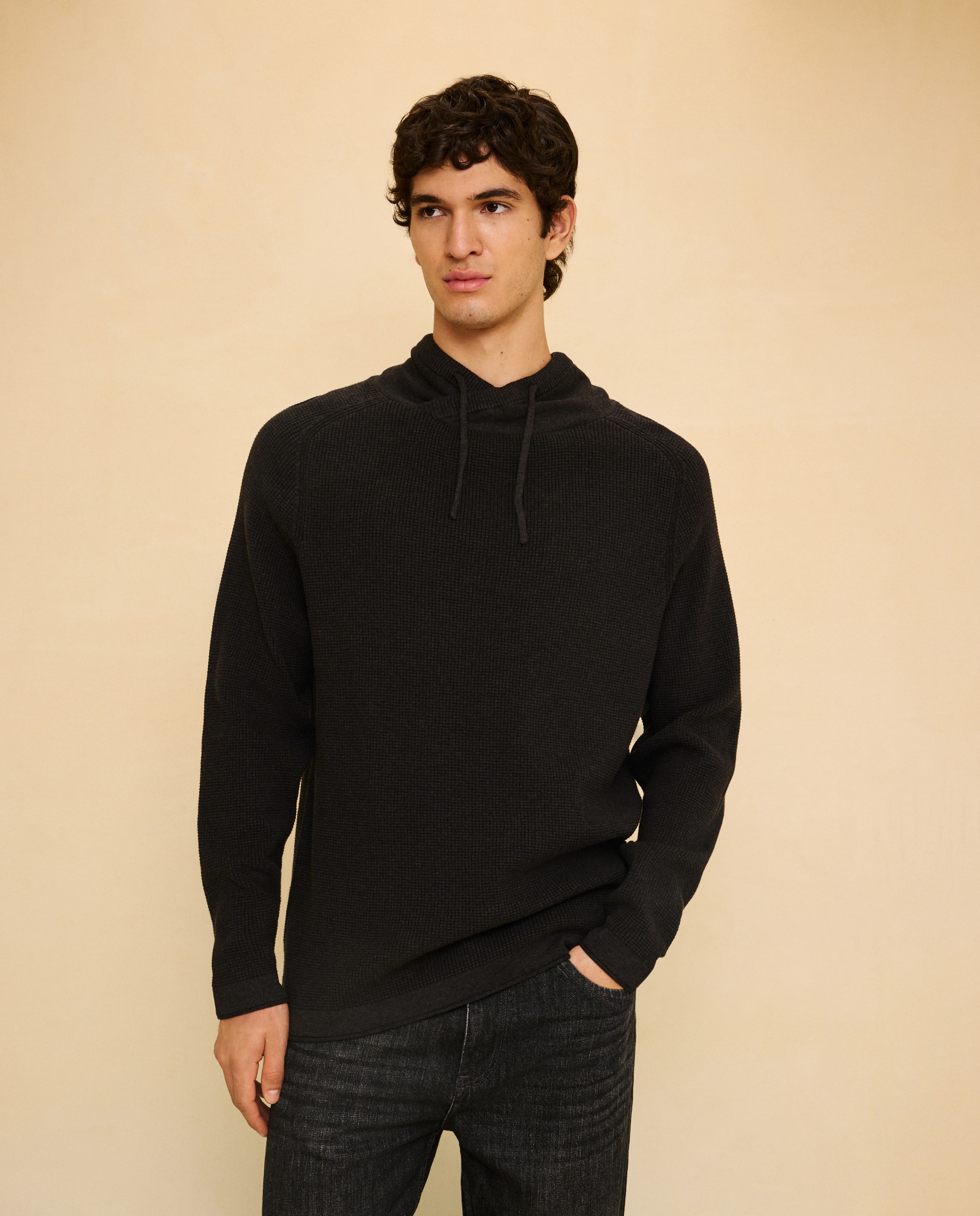 Jersey cuello buzo de hombre - Easy Wear - Plomo Plomo-1