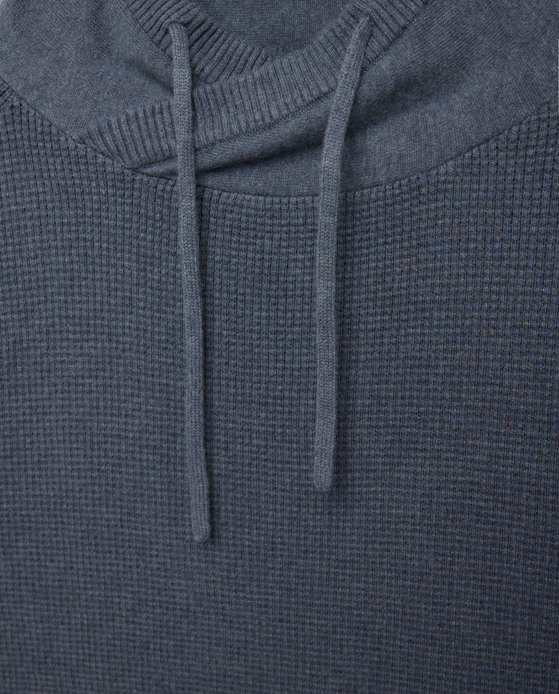 Camisola de Malha com Gola Subida 471 Índigo-5