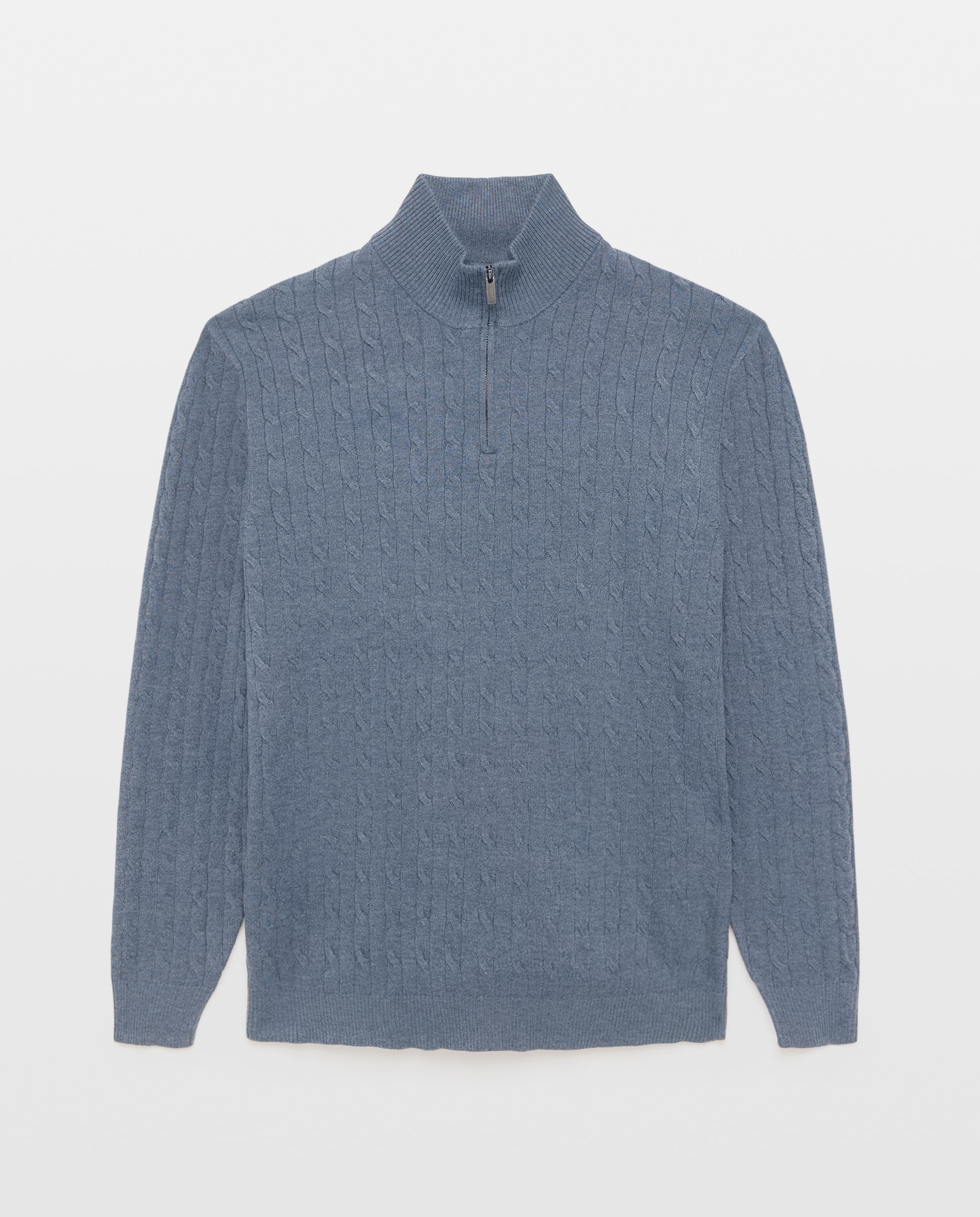 Jersey cuello cremallera de hombre - Easy Wear - 400 Azul 400 Azul-4
