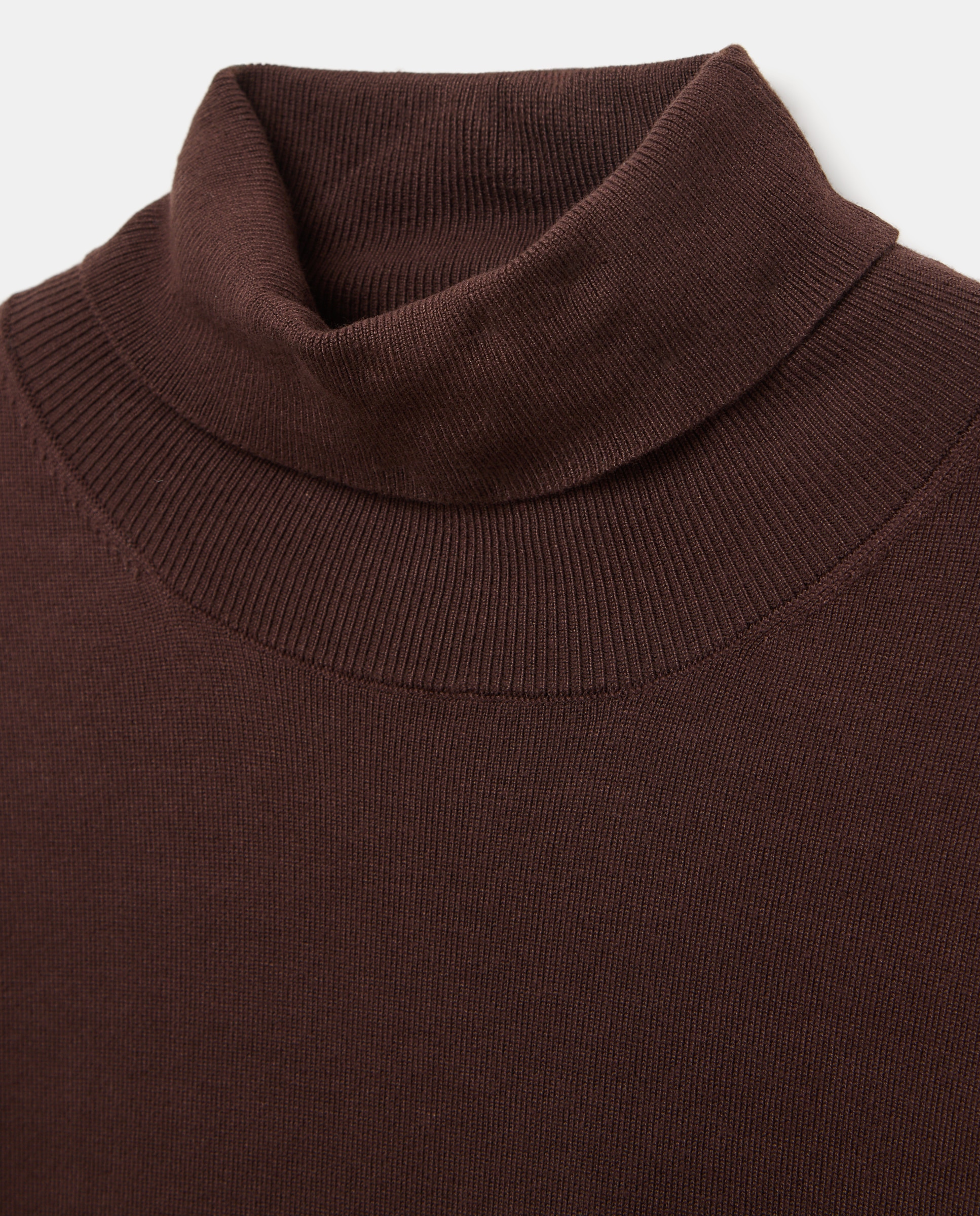Jersey cuello vuelto de hombre - Easy Wear - Marrón Marrón-5