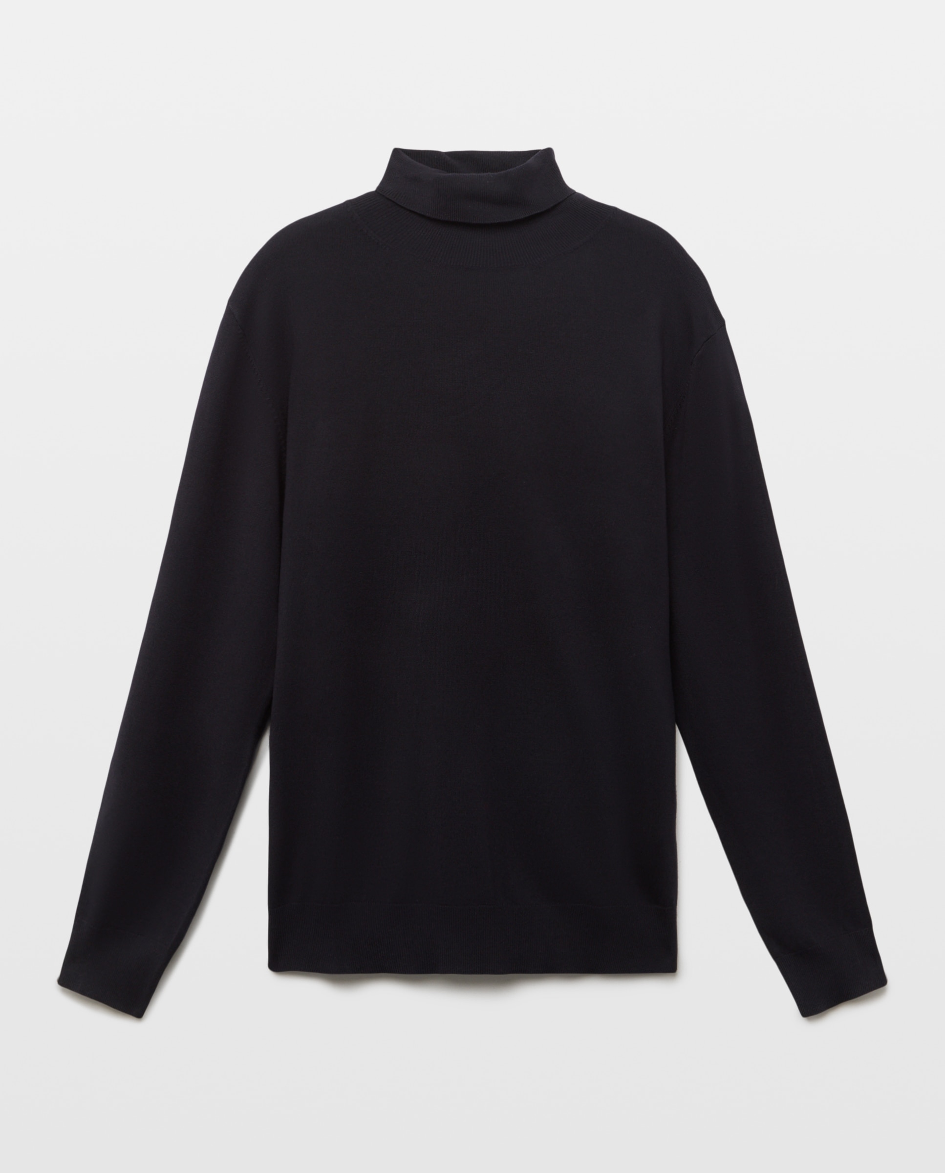 Jersey cuello vuelto de hombre - Easy Wear - Azul marino Azul marino-4