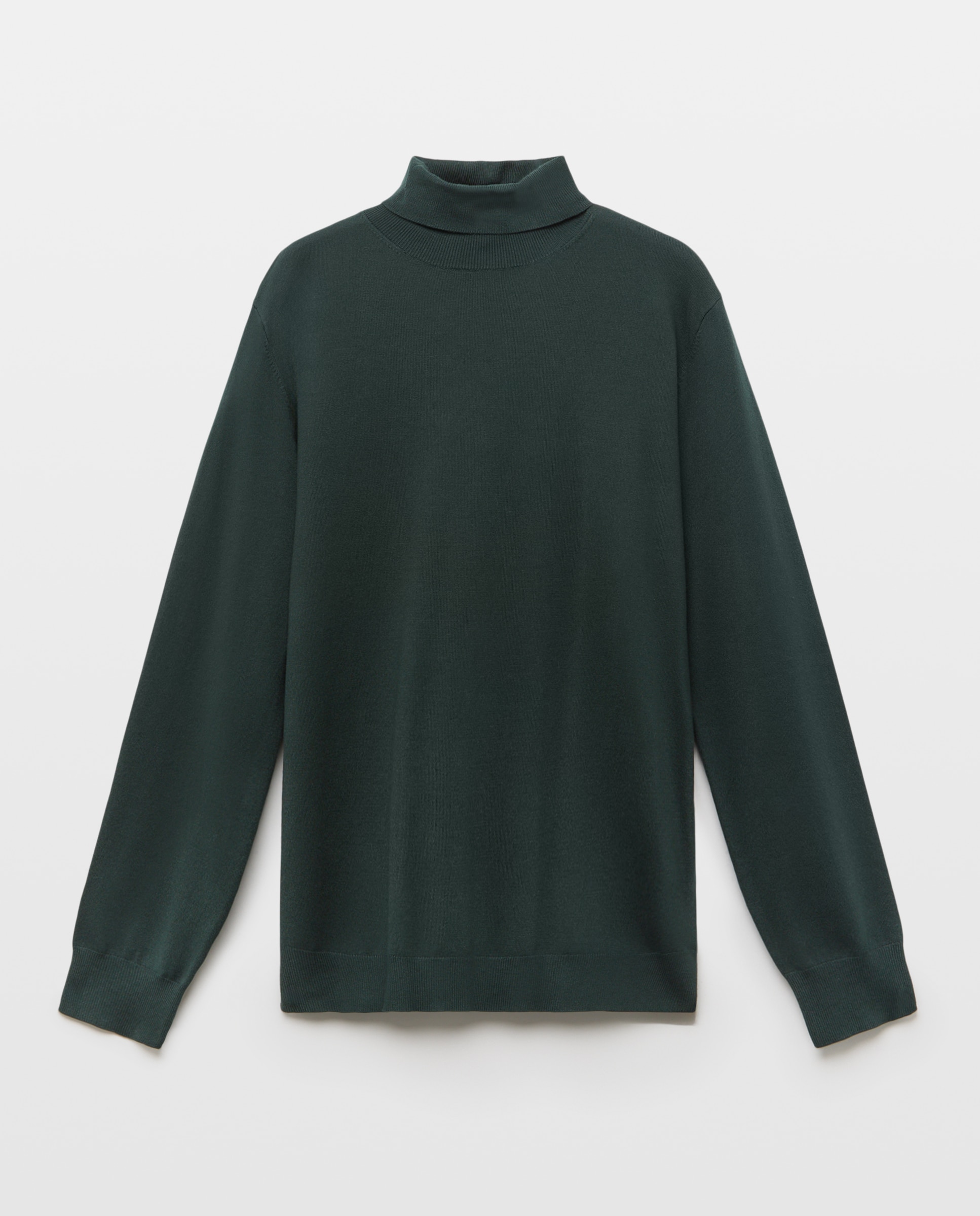 Jersey cuello vuelto de hombre - Easy Wear - Verde Verde-4