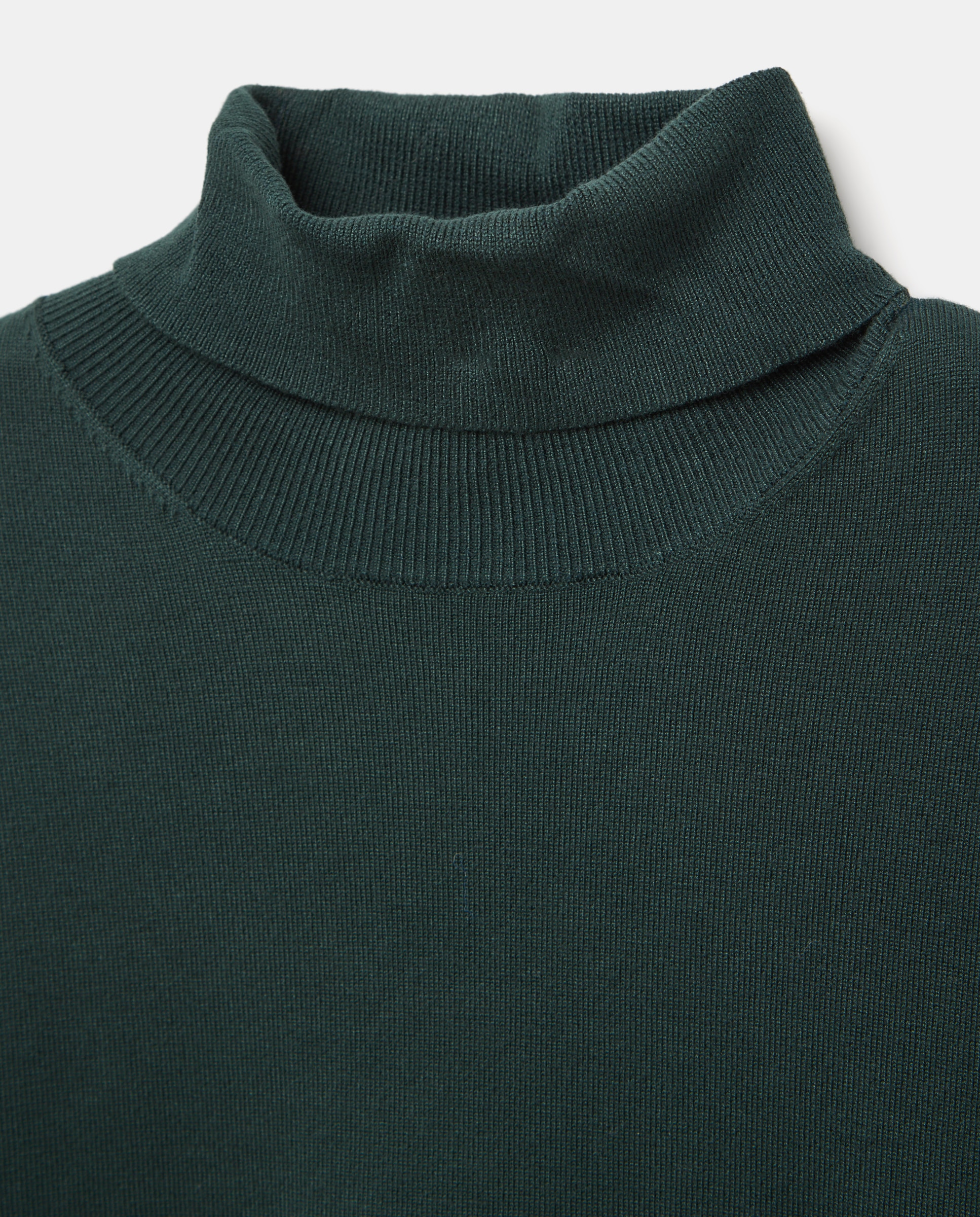 Jersey cuello vuelto de hombre - Easy Wear - Verde Verde-5