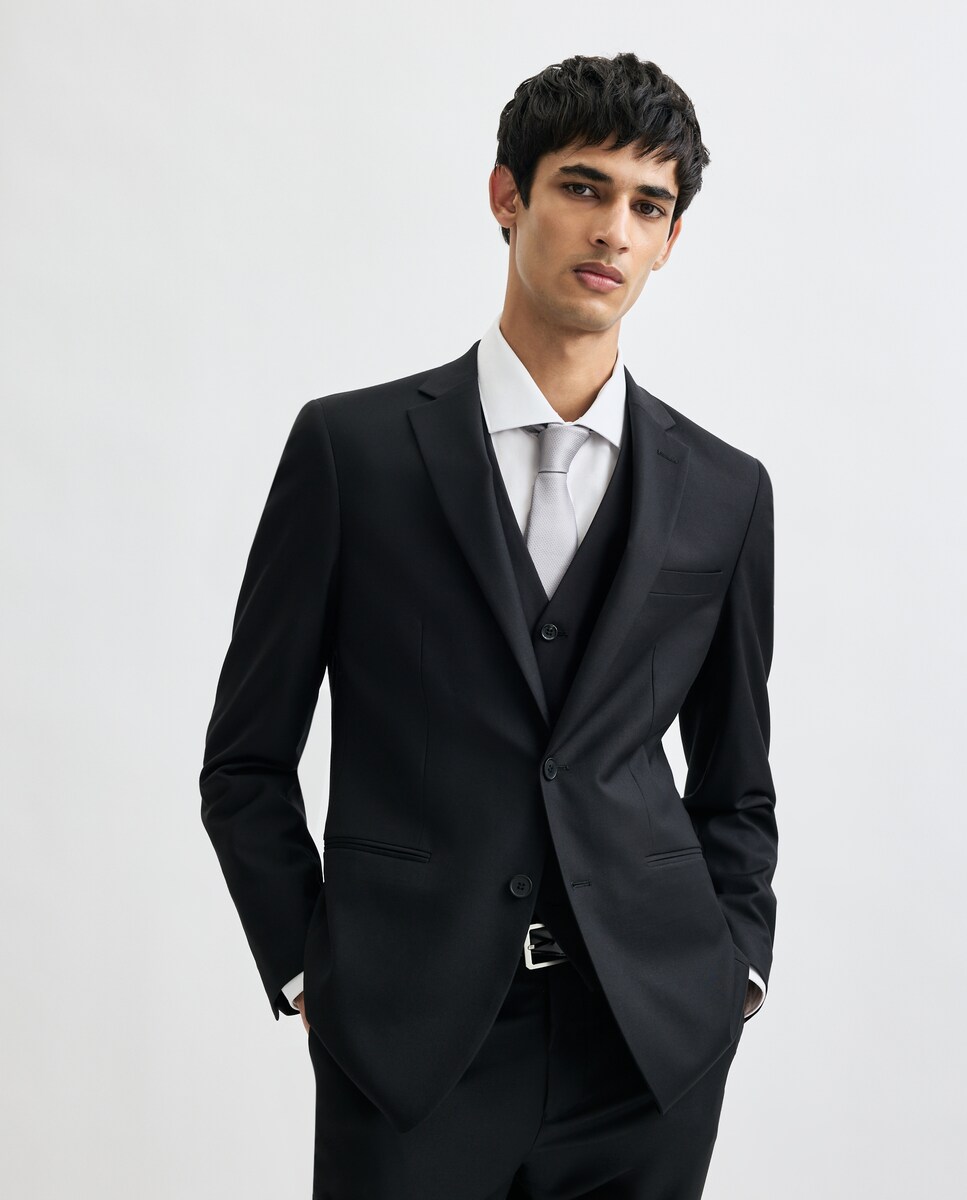 Imagen 0 de Chaqueta de traje para hombre lisa 440 Azulón