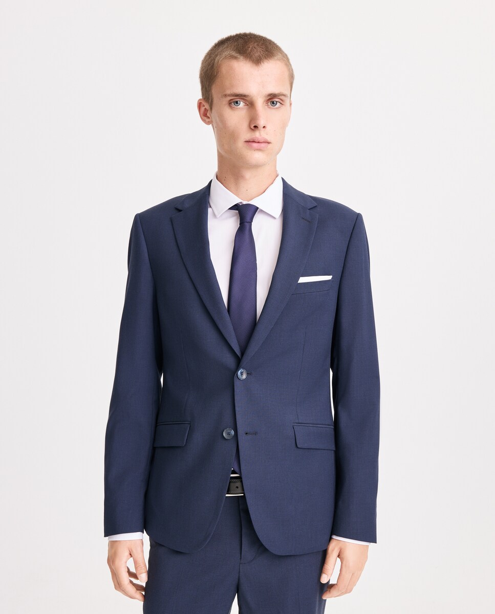 Chaqueta de traje para hombre pata de gallo · Easy Wear · El Corte