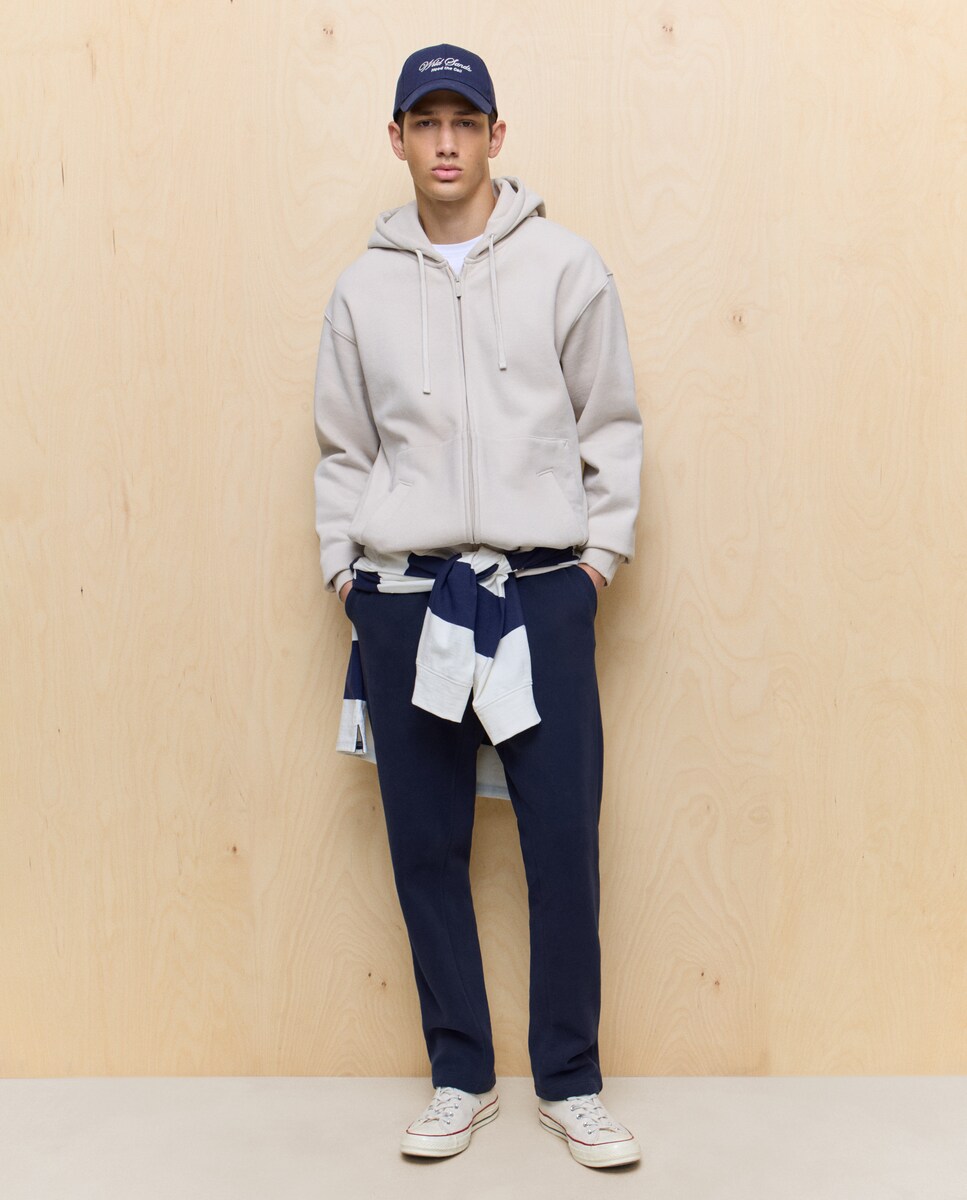 Sweatshirt com capuz 850 Pedra-2