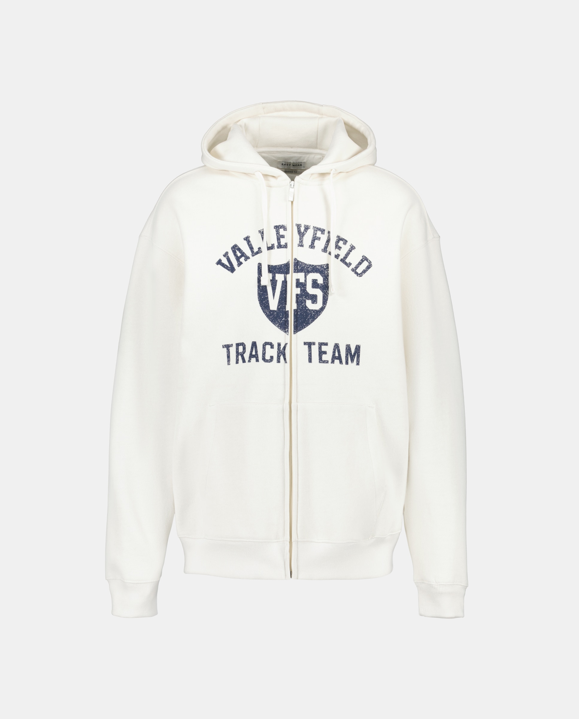 Sweatshirt com Capuz e Fecho de Correr Rice Paper-5