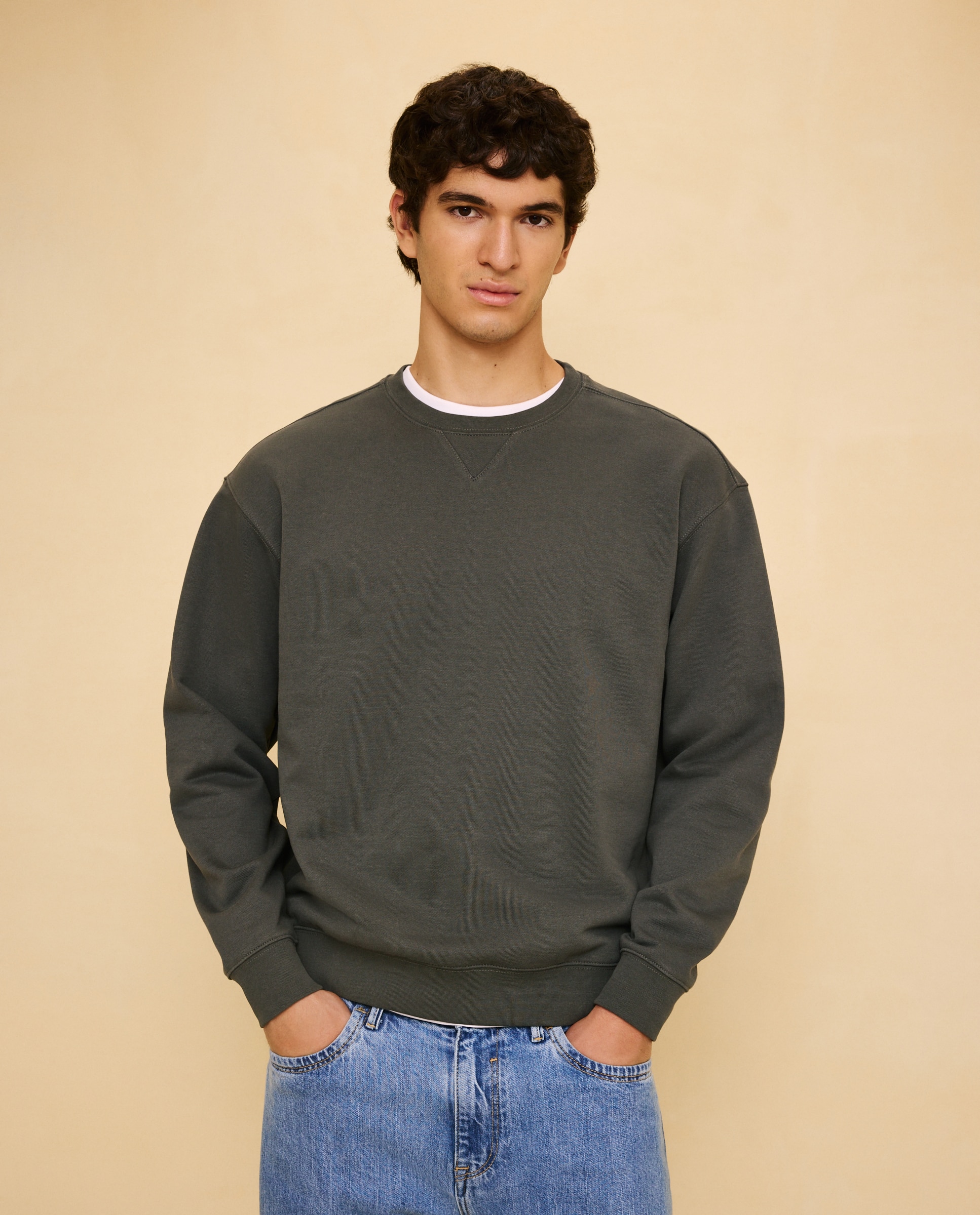 Sweatshirt 530 Verde Escuro-2
