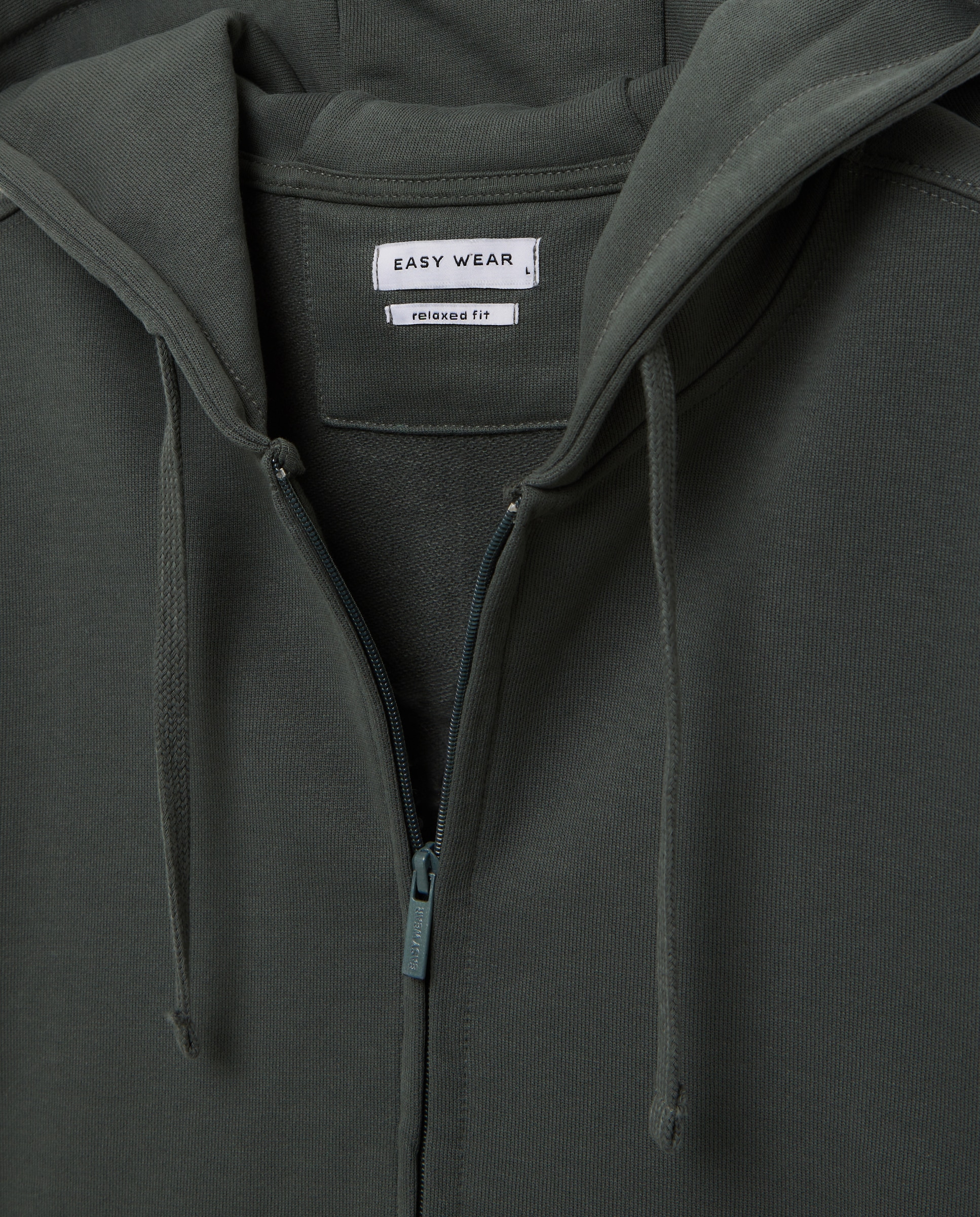 Sweatshirt com capuz 530 Verde Escuro-5