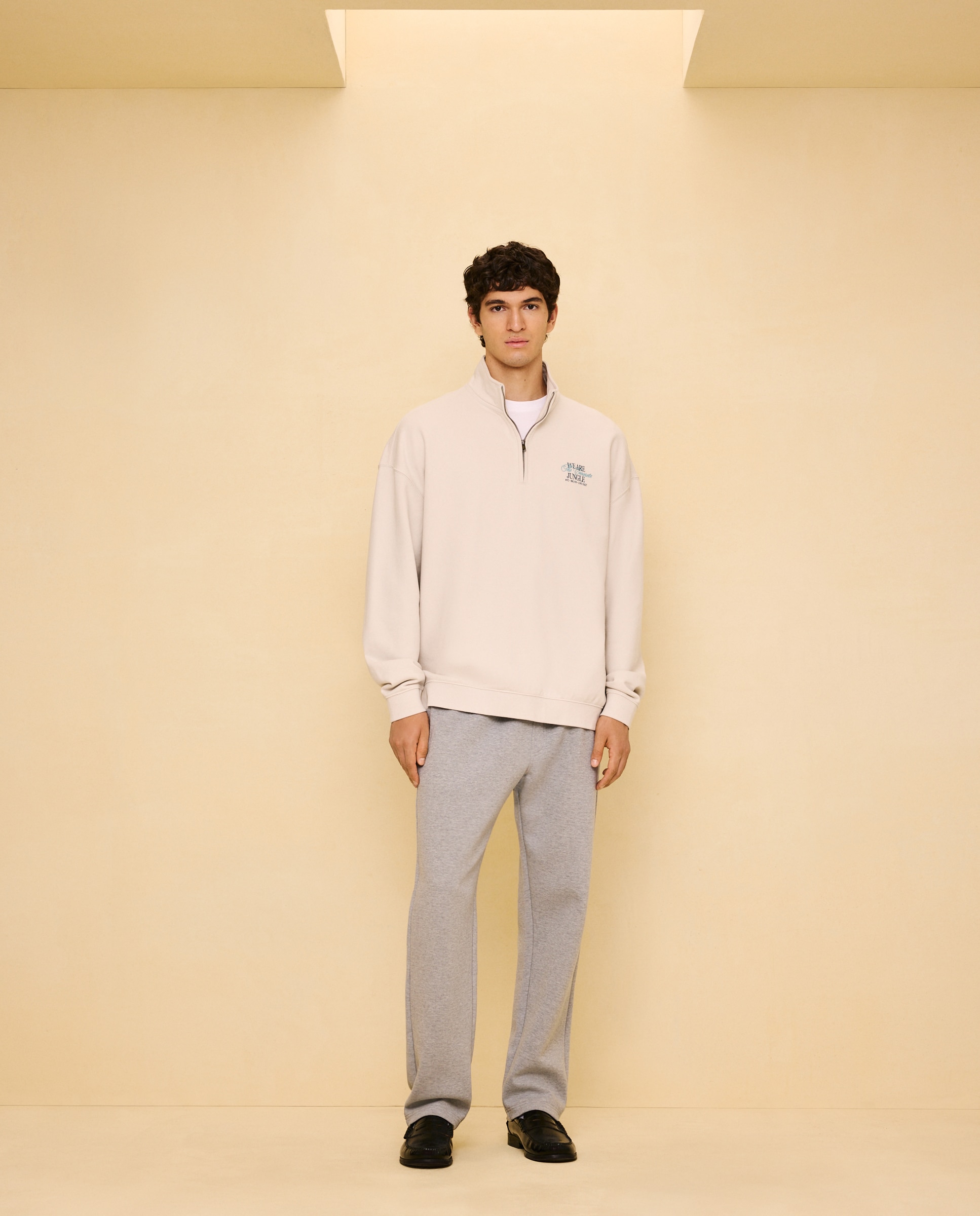 Imagen 2 de Sudadera con cuello cremallera de hombre - Easy Wear - Hielo Hielo