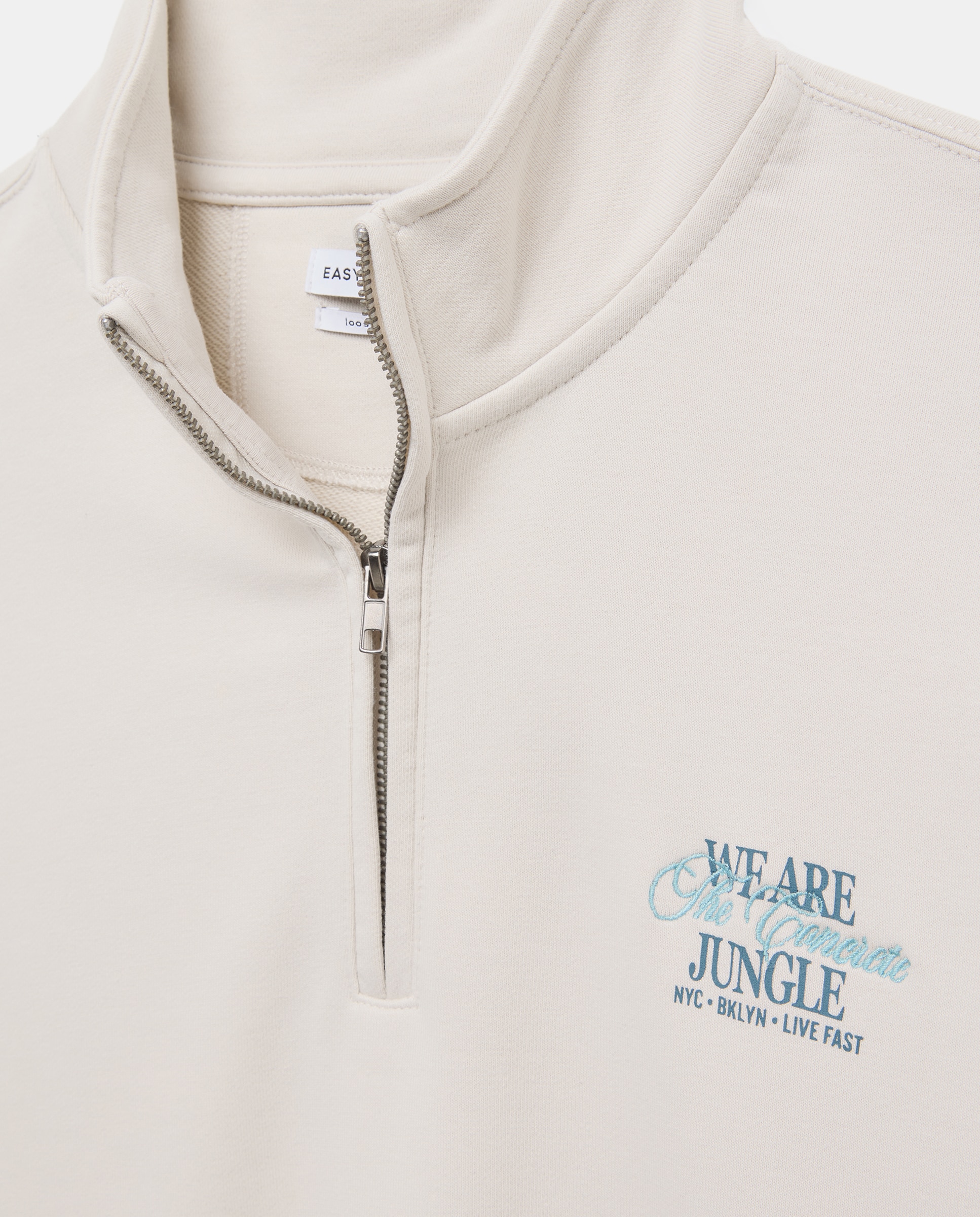 Imagen 5 de Sudadera con cuello cremallera de hombre - Easy Wear - Hielo Hielo
