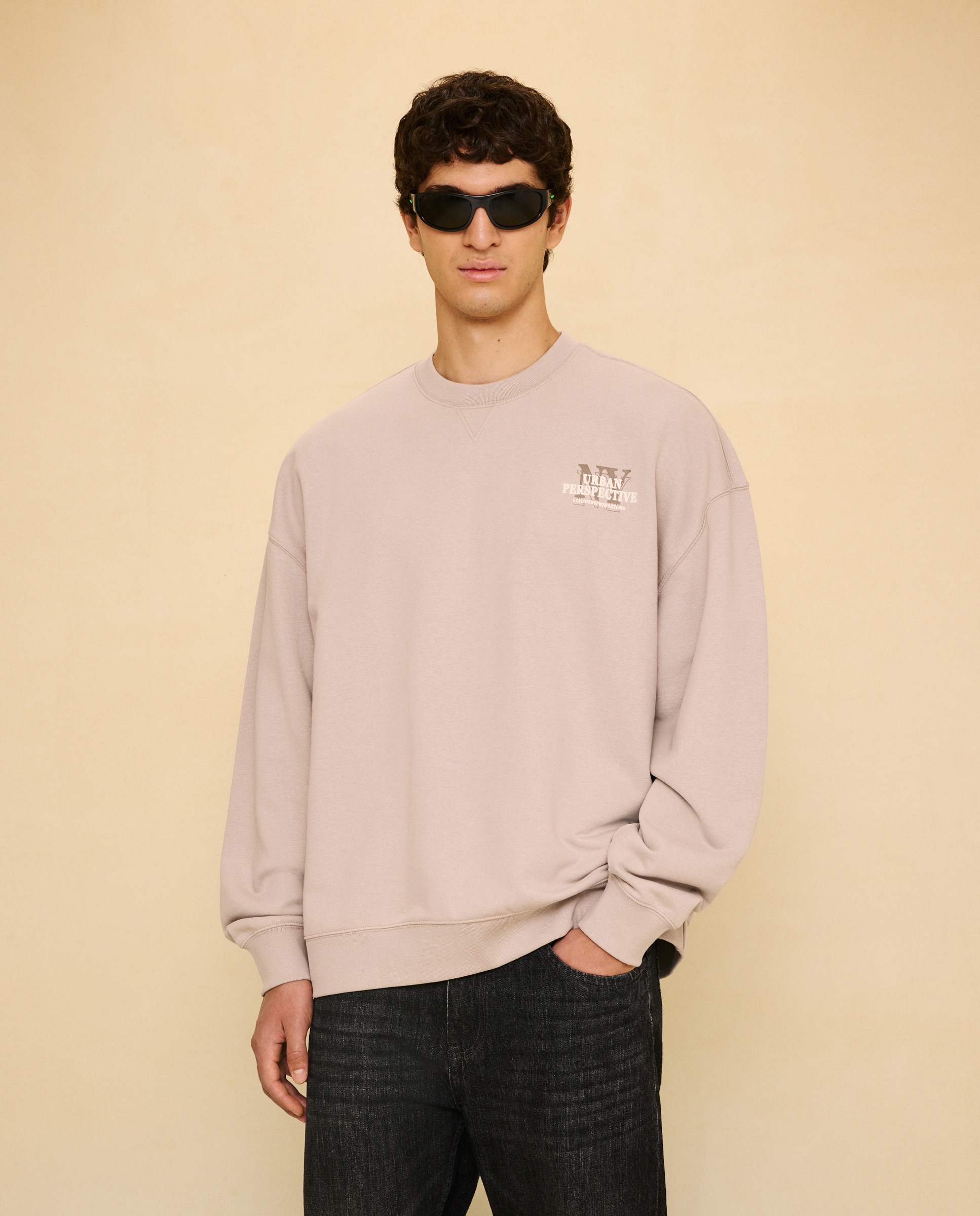 Imagem 0 de Sweatshirt com Decote Redondo