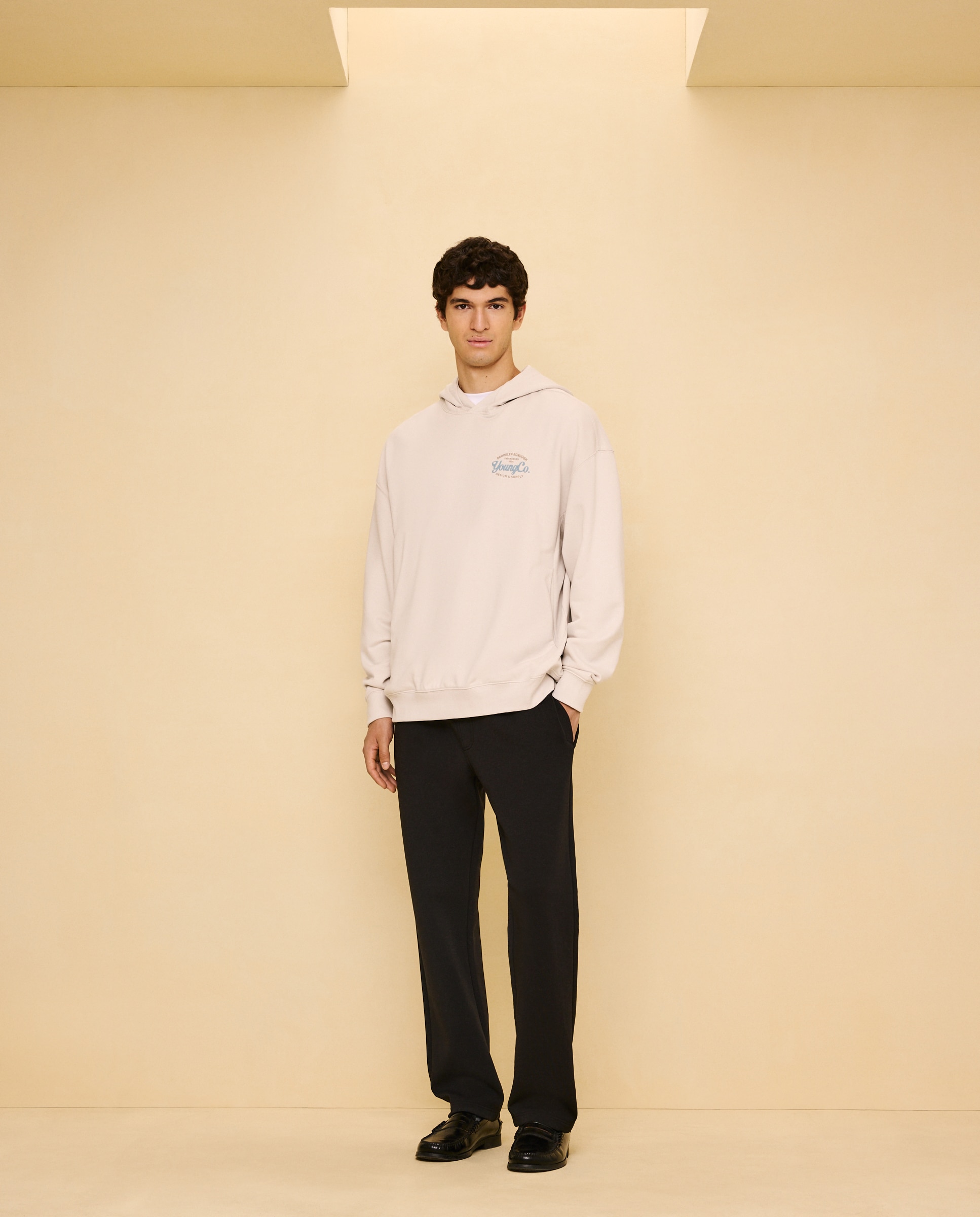 Sudadera canguro de hombre - Easy Wear - Hielo Hielo-2