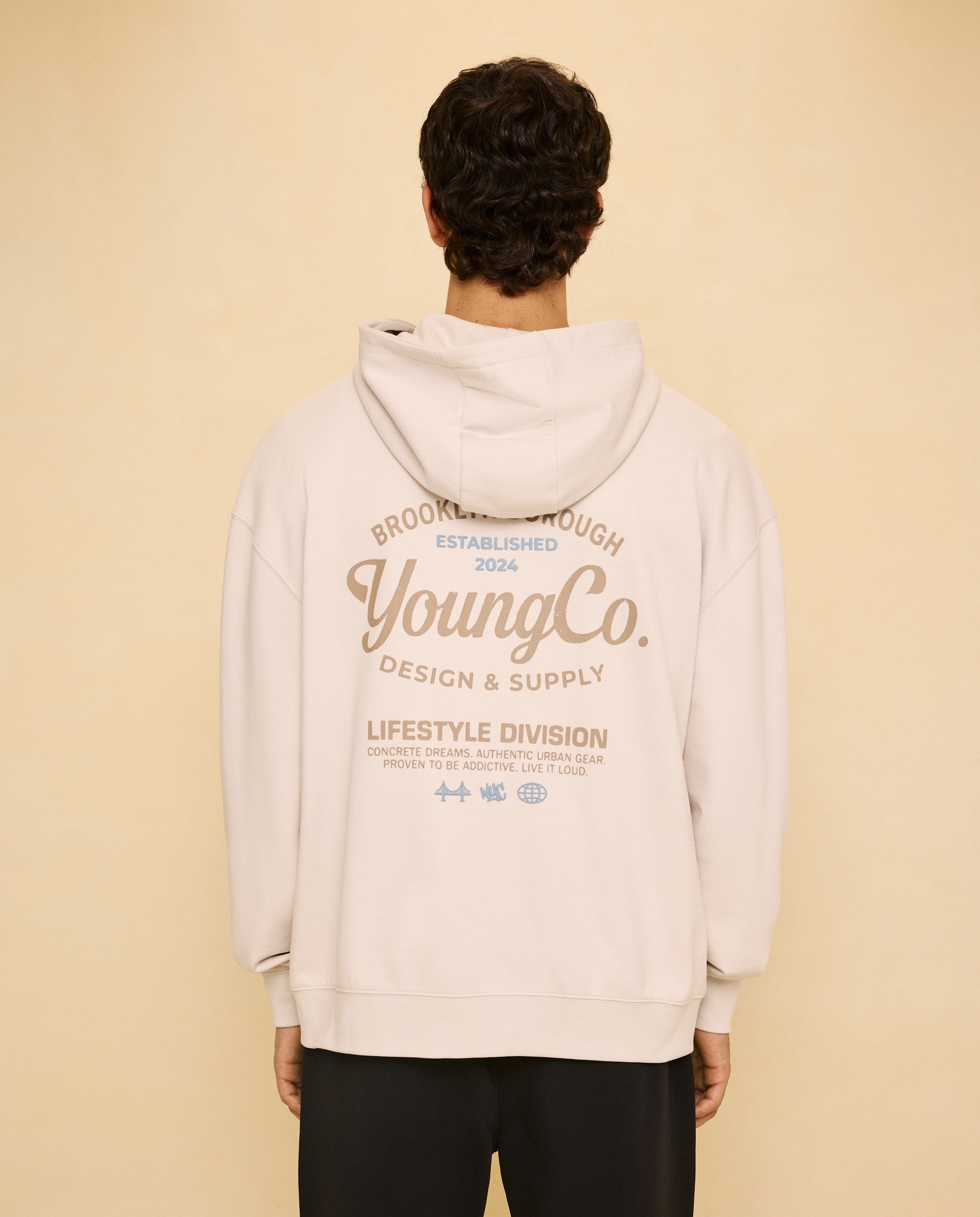 Sudadera canguro de hombre - Easy Wear - Hielo Hielo-3