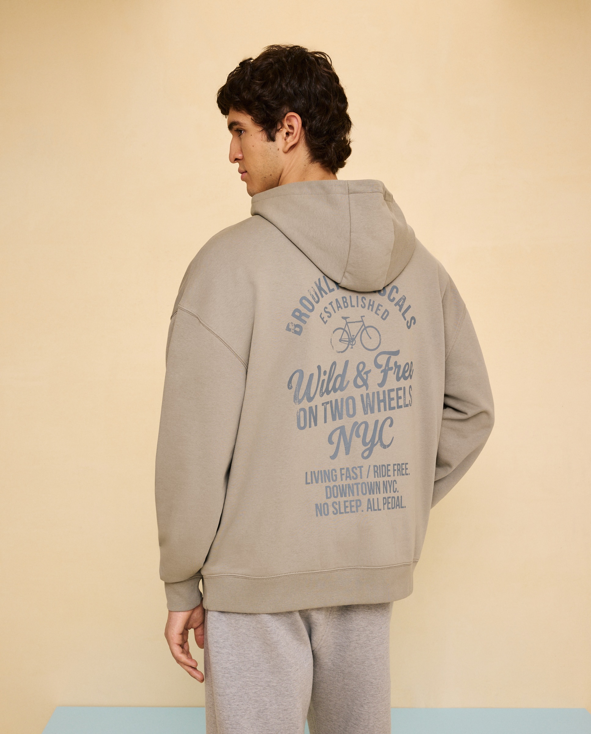Imagen 3 de Sudadera canguro de hombre - Easy Wear - 510 Verde claro 510 Verde claro