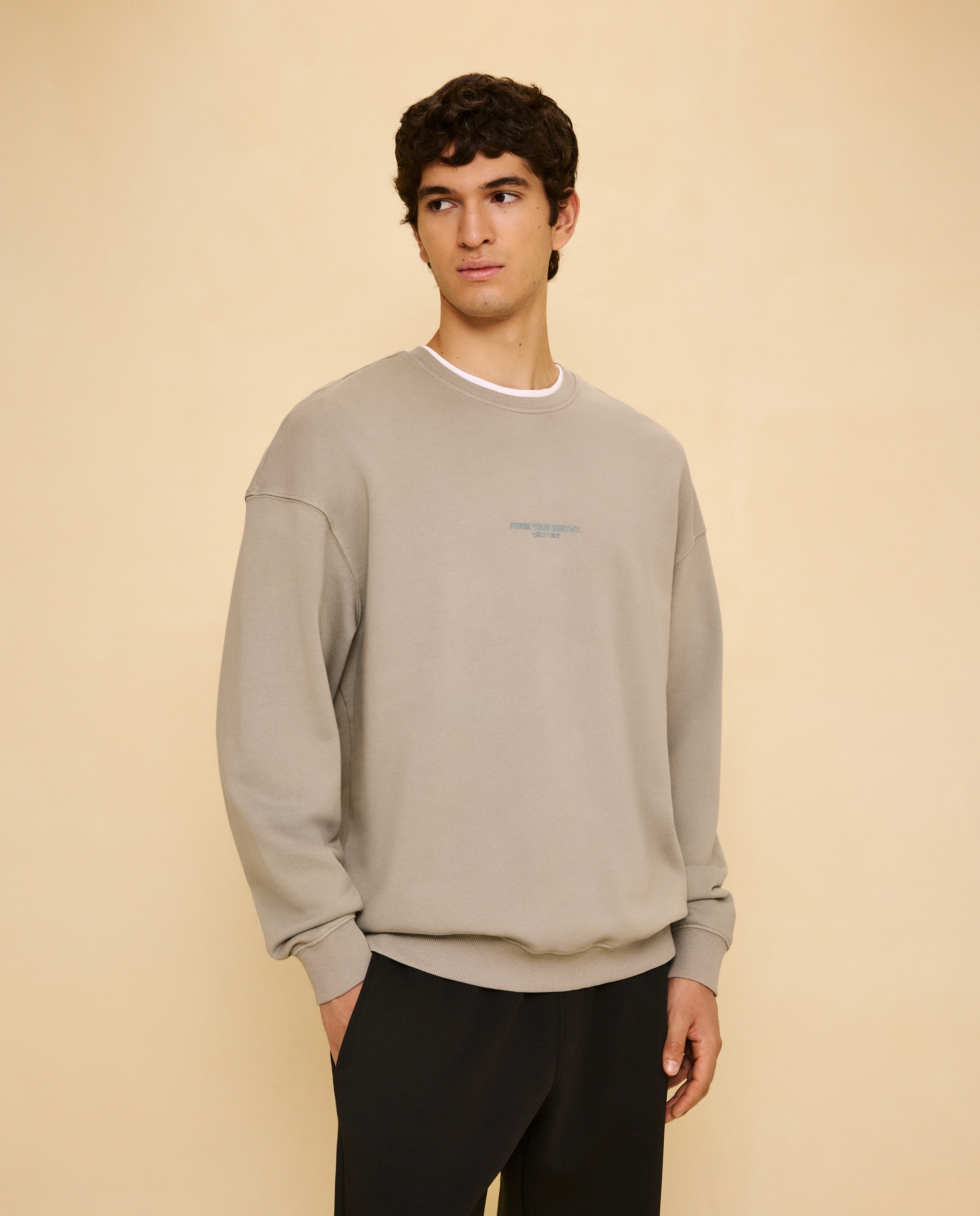 Imagen 1 de Sudadera garment dye de hombre - Easy Wear - 510 Verde claro 510 Verde claro