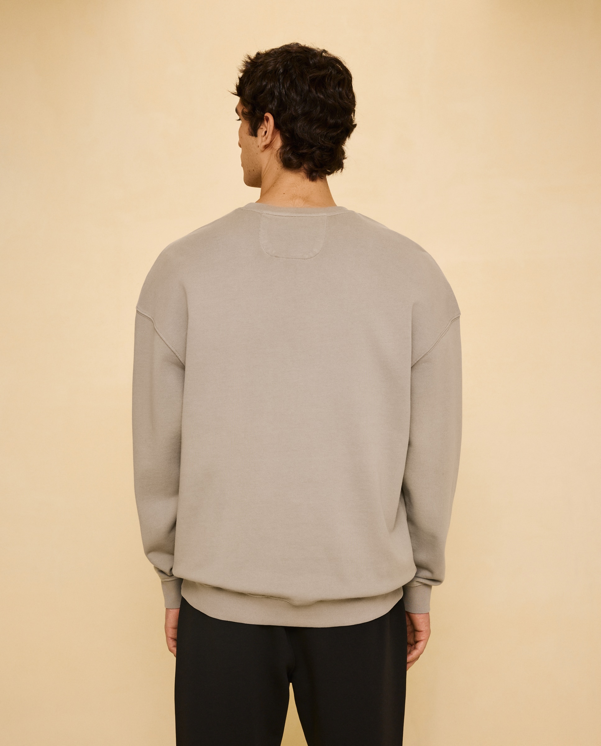 Imagen 3 de Sudadera garment dye de hombre - Easy Wear - 510 Verde claro 510 Verde claro