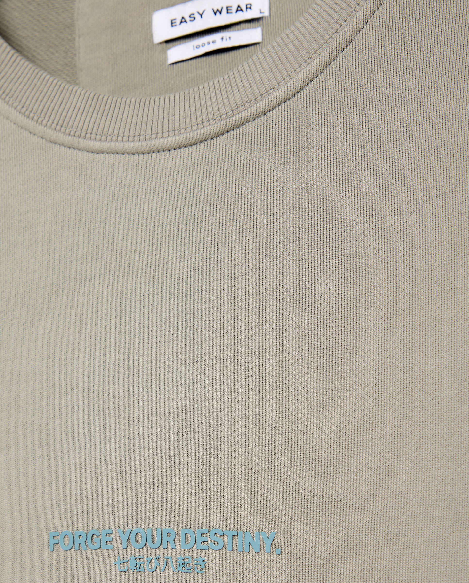 Imagen 5 de Sudadera garment dye de hombre - Easy Wear - 510 Verde claro 510 Verde claro