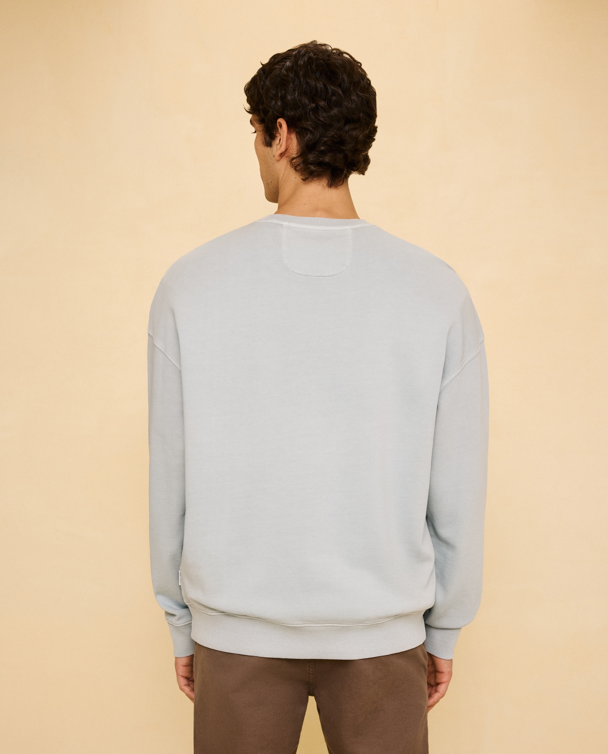 Imagen 3 de Sudadera garment dye de hombre - Easy Wear - Jabón Jabón