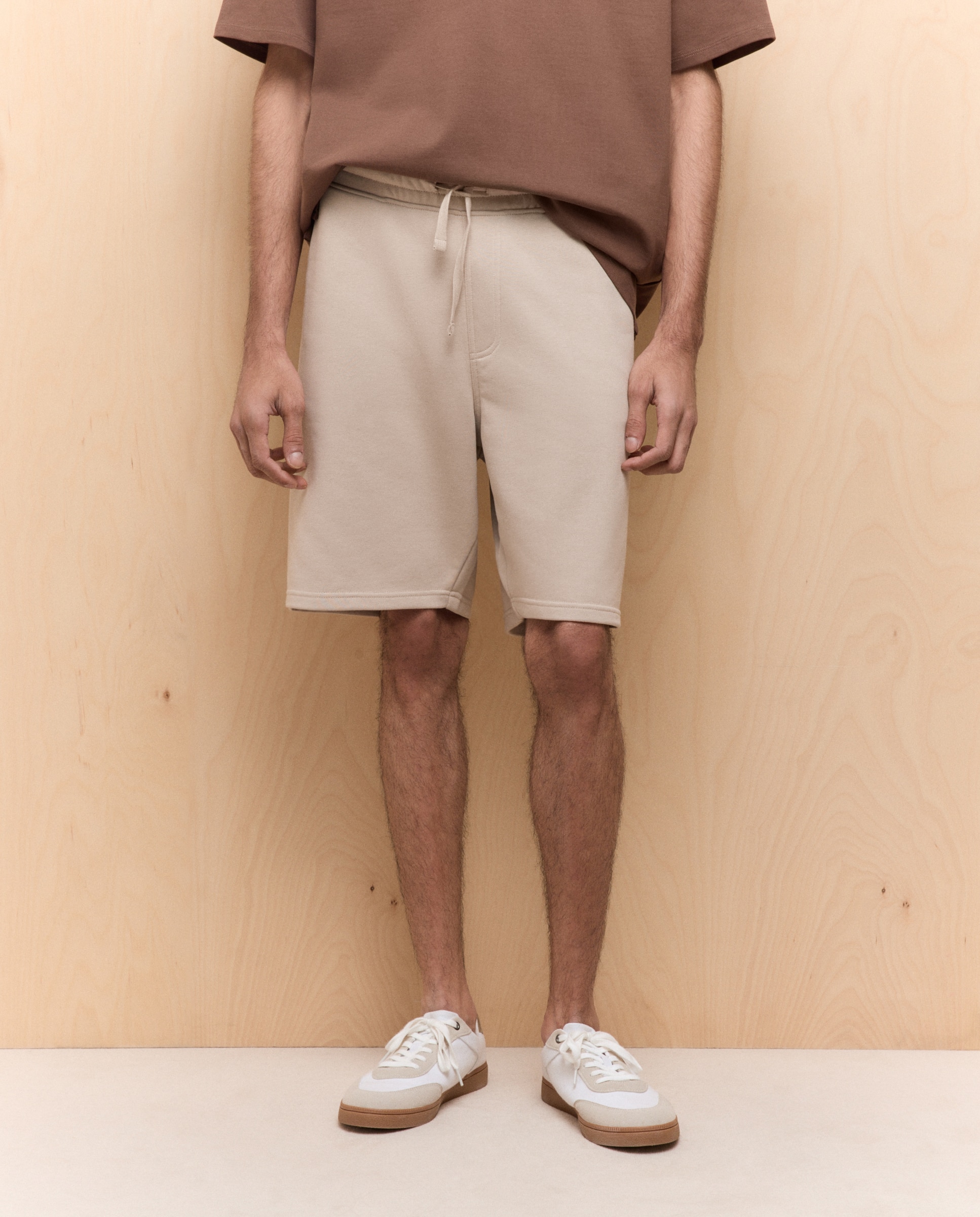 Pantalón corto de felpa de hombre - Easy Wear - Hielo Hielo-2