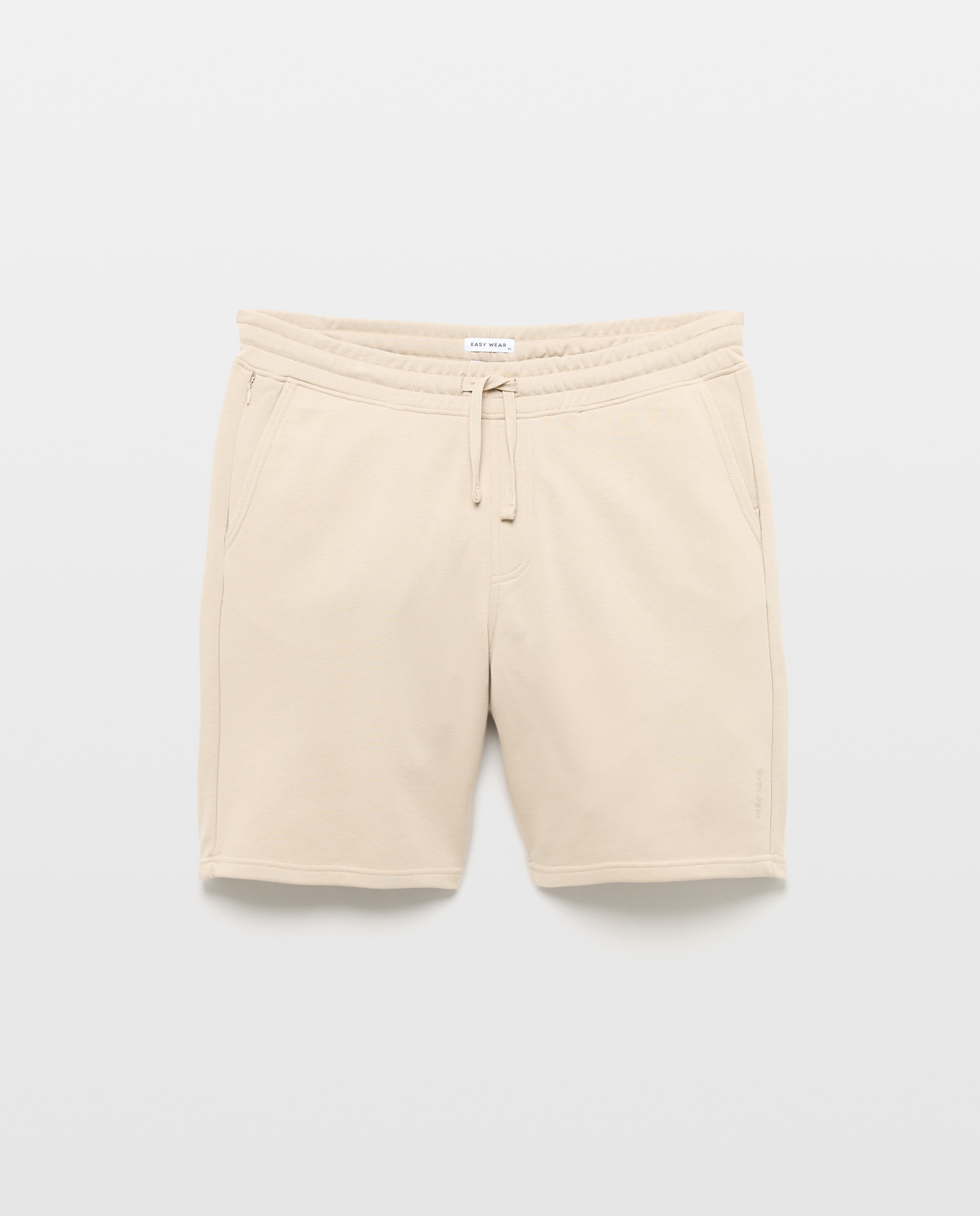 Pantalón corto de felpa de hombre - Easy Wear - Hielo Hielo-4