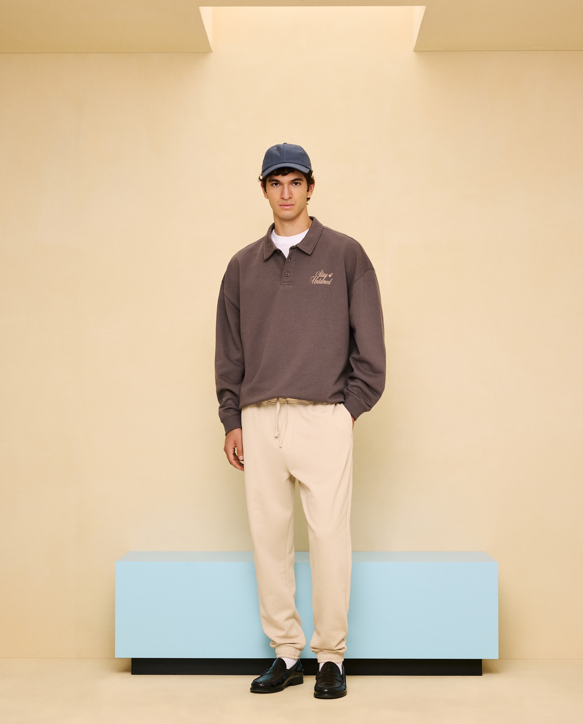Imagen 1 de Pantalón felpa de hombre - Easy Wear - 120 Crudo 120 Crudo