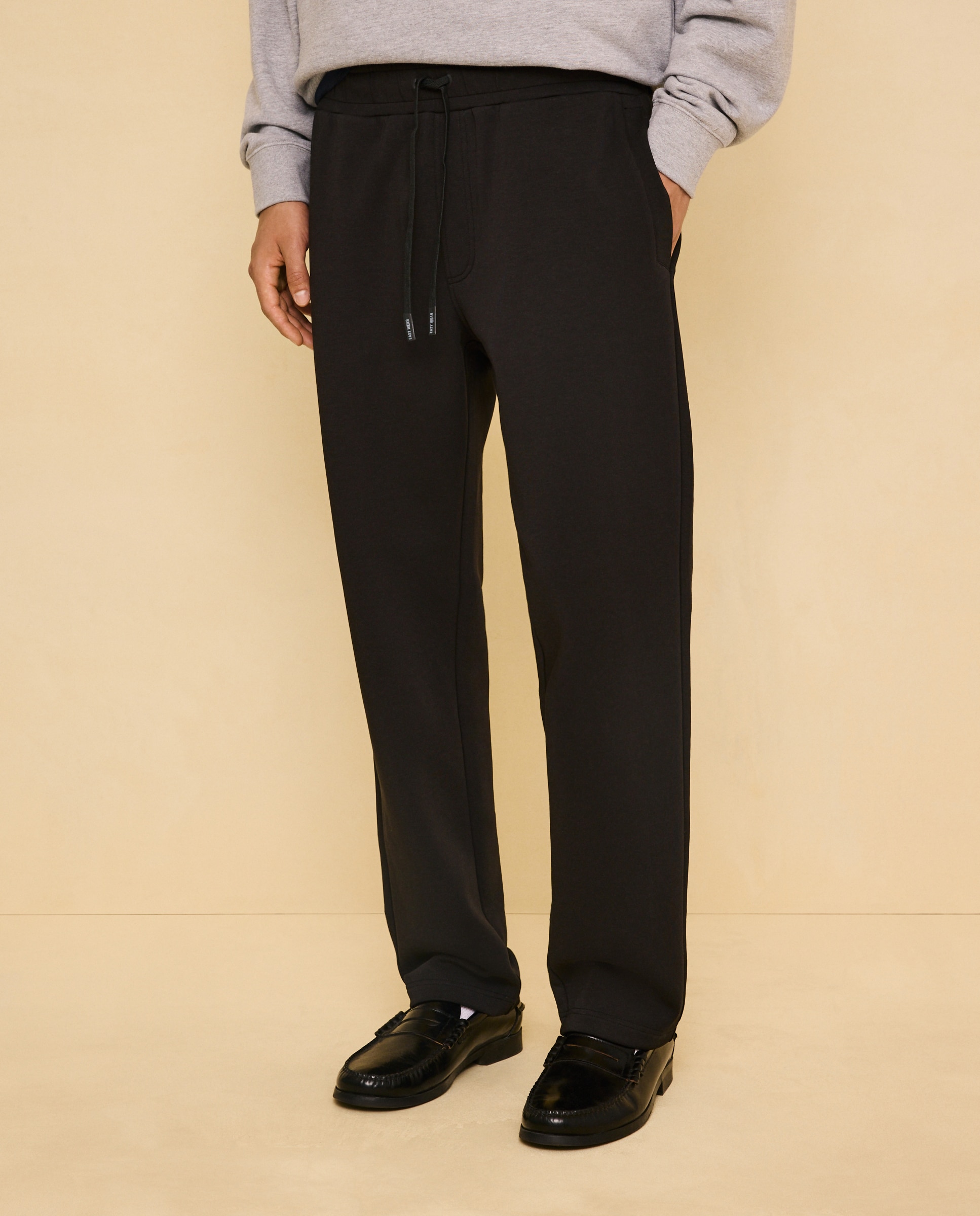 Imagen 2 de Pantalón jogger loose fit de hombre - Easy Wear - Negro Negro