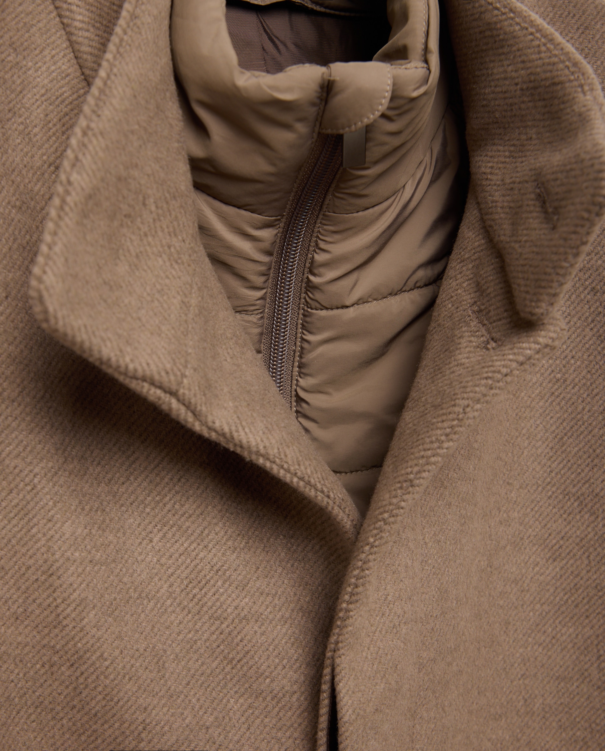 Abrigo cuello chimenea de hombre - Easy Wear - 730 Camel 730 Camel-6