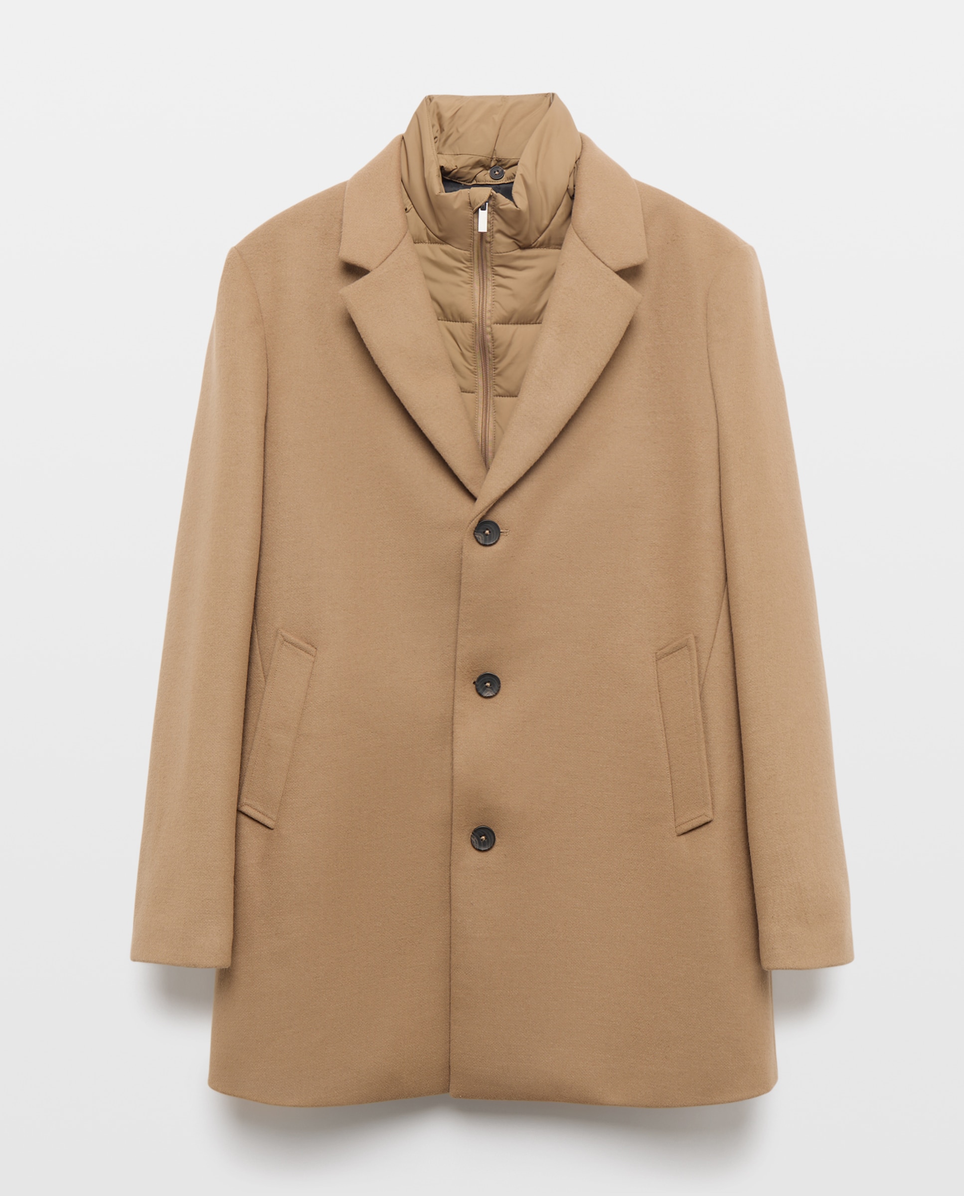 Abrigo solapa de hombre - Easy Wear - 730 Camel 730 Camel-4