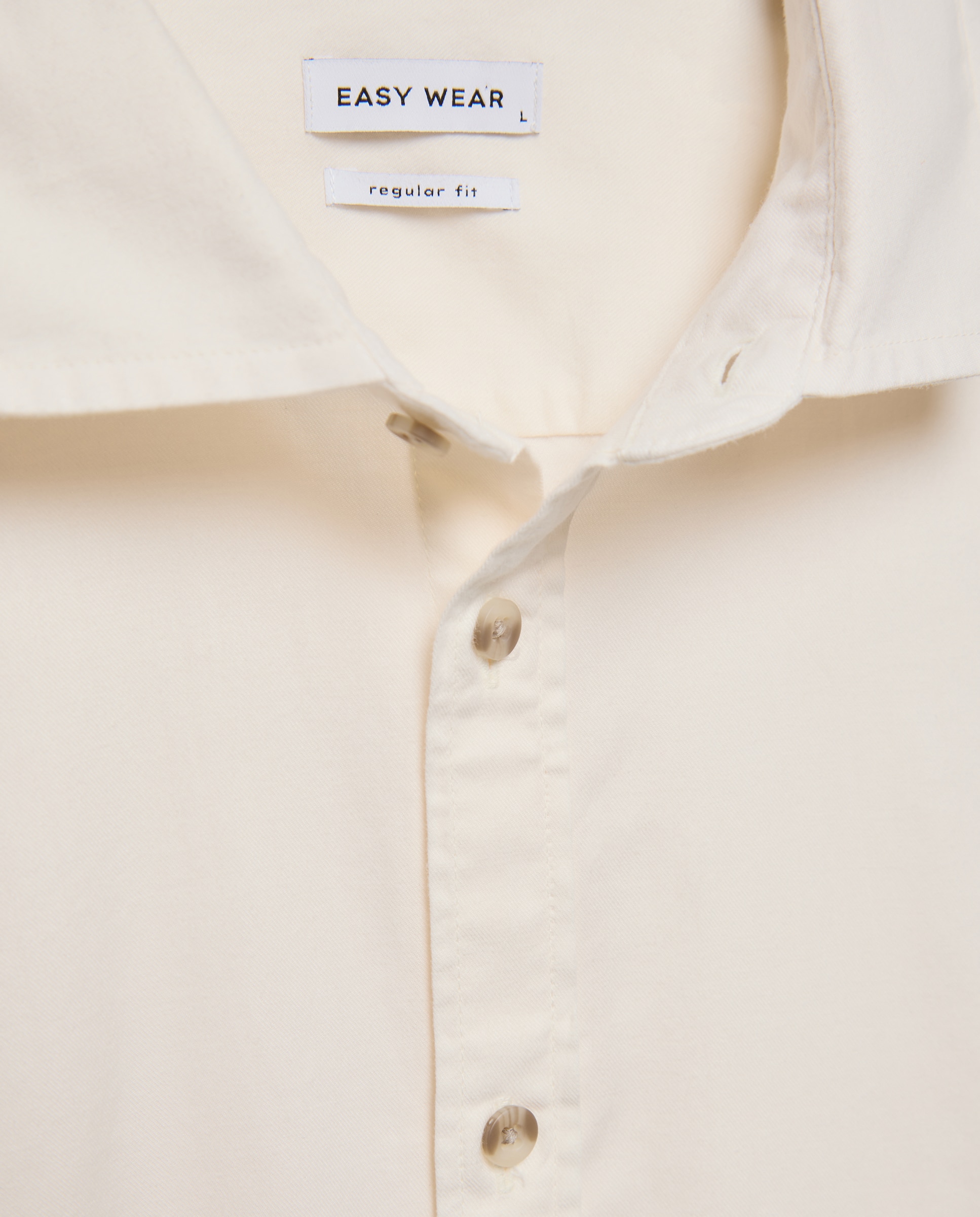 Imagen 5 de Camisa manga larga para hombre lisa garment dyed - Easy Wear - 850 Piedra 850 Piedra