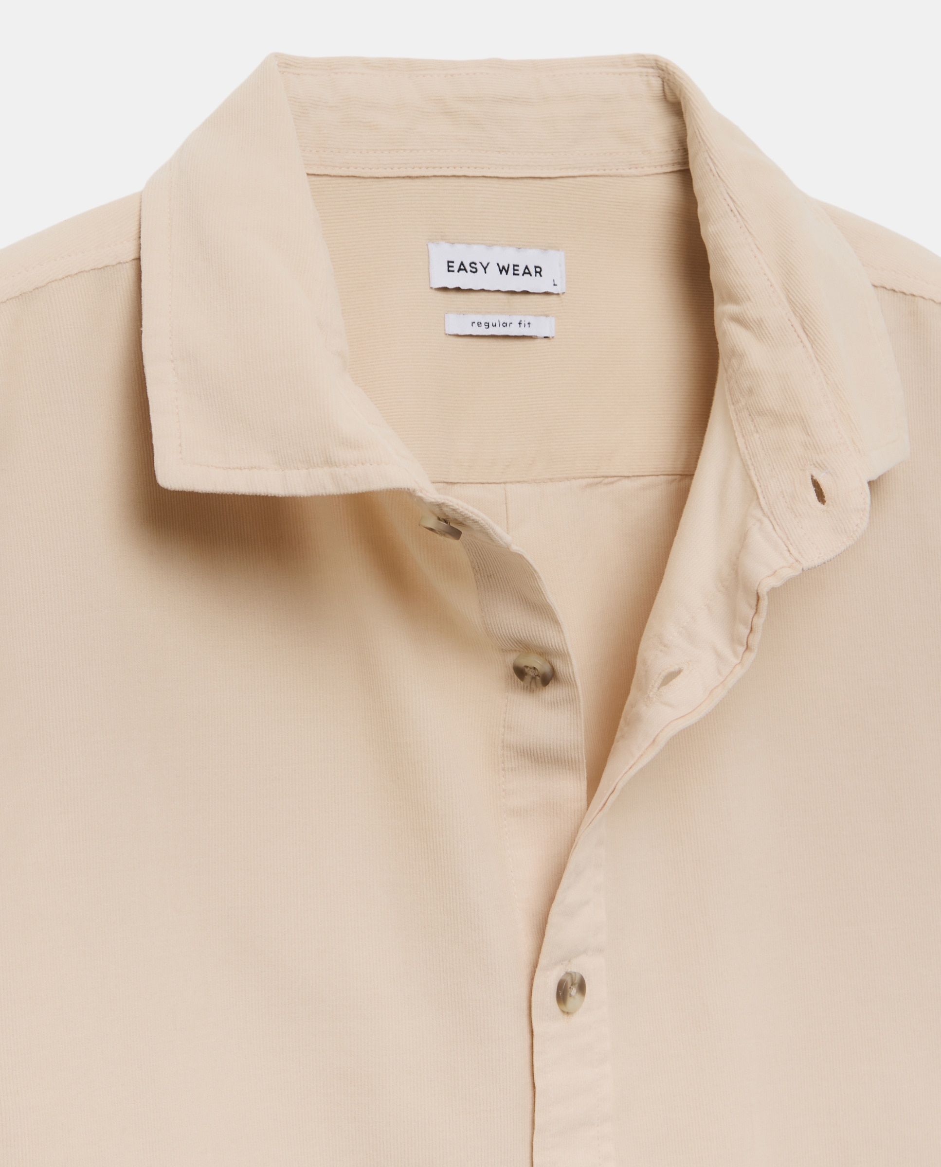 Imagen 5 de Camisa manga larga para hombre micro pana garment dyed - Easy Wear - 850 Piedra 850 Piedra