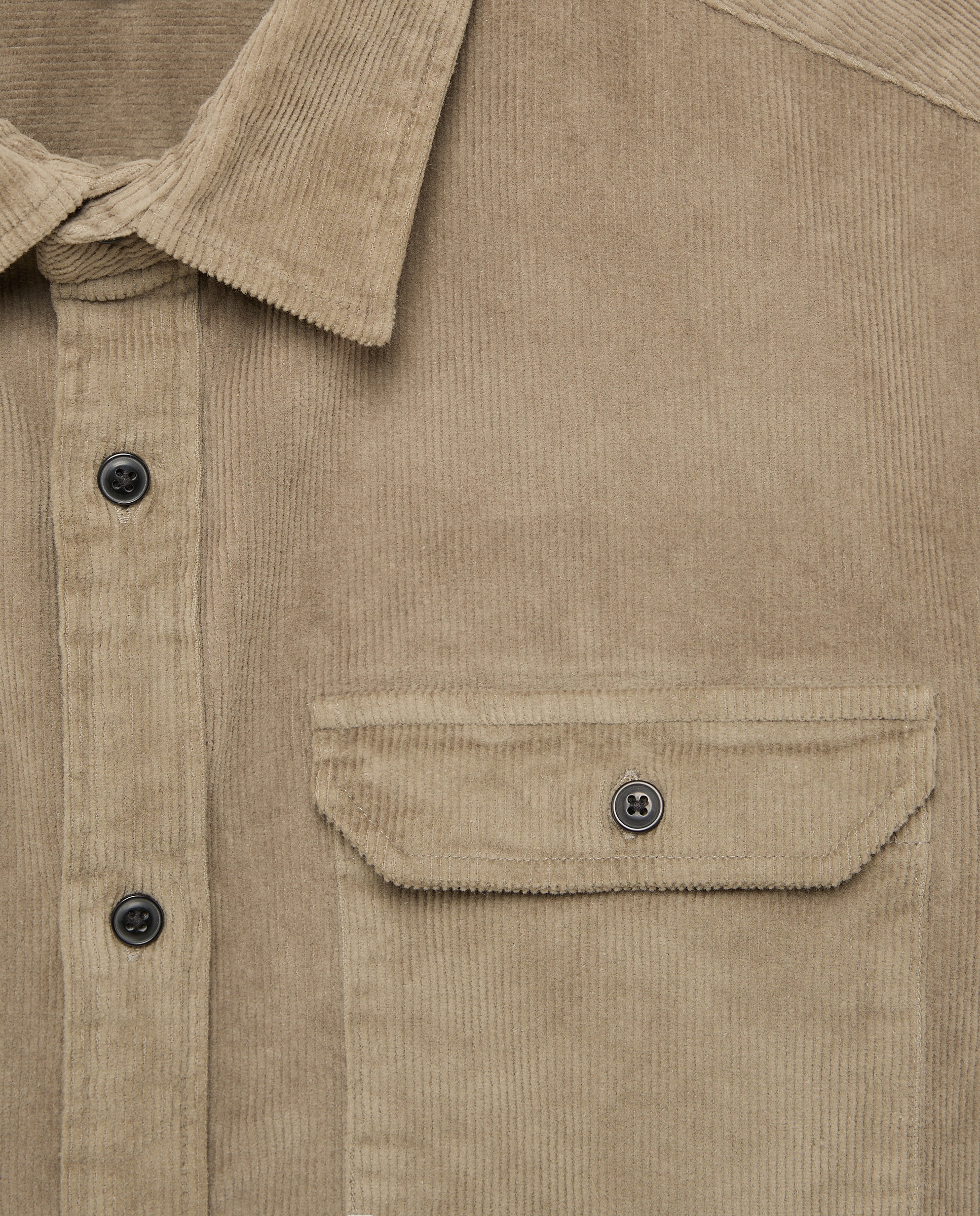 Sobrecamisa de Bombazina 520 Caqui-2