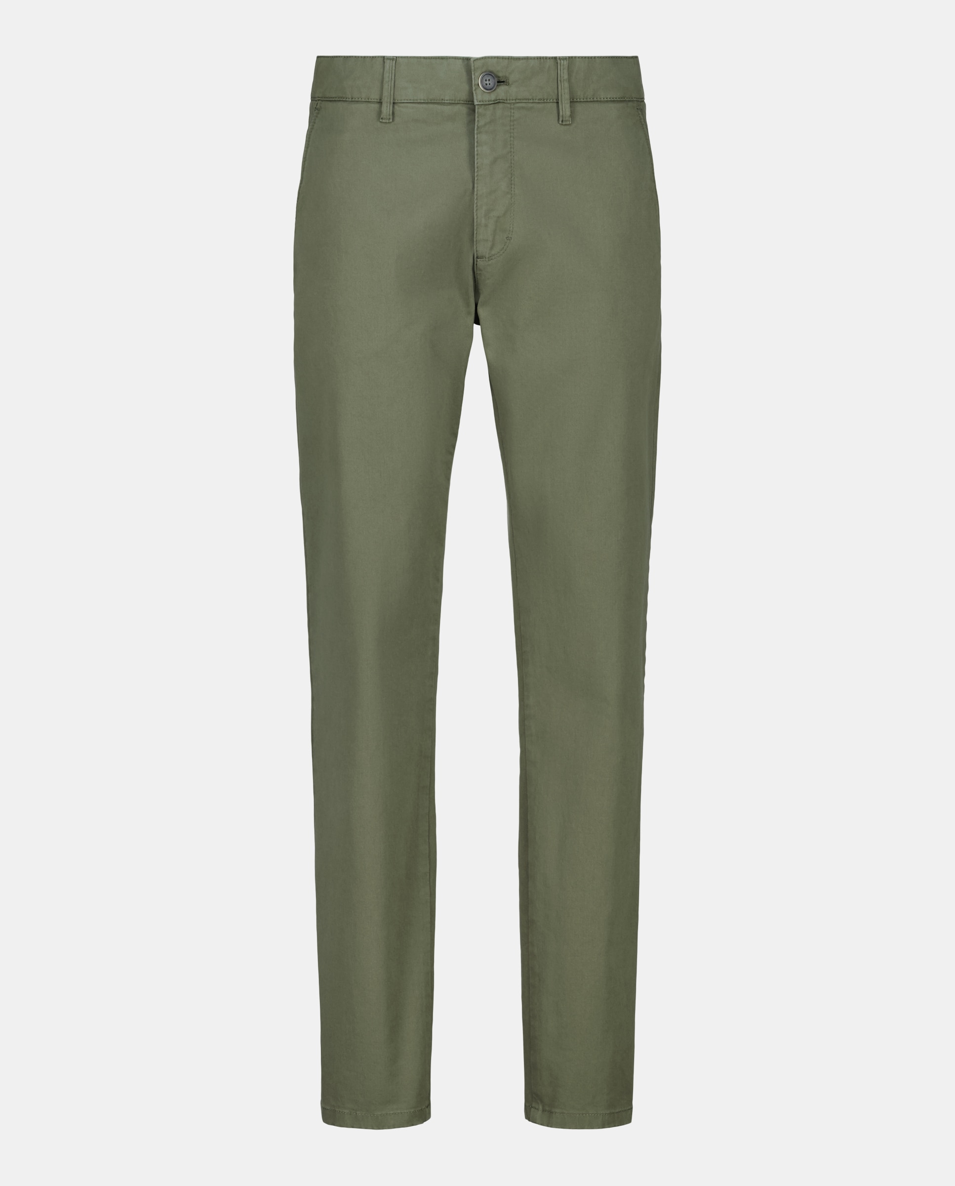 Calças chino slim stretch Caqui-4