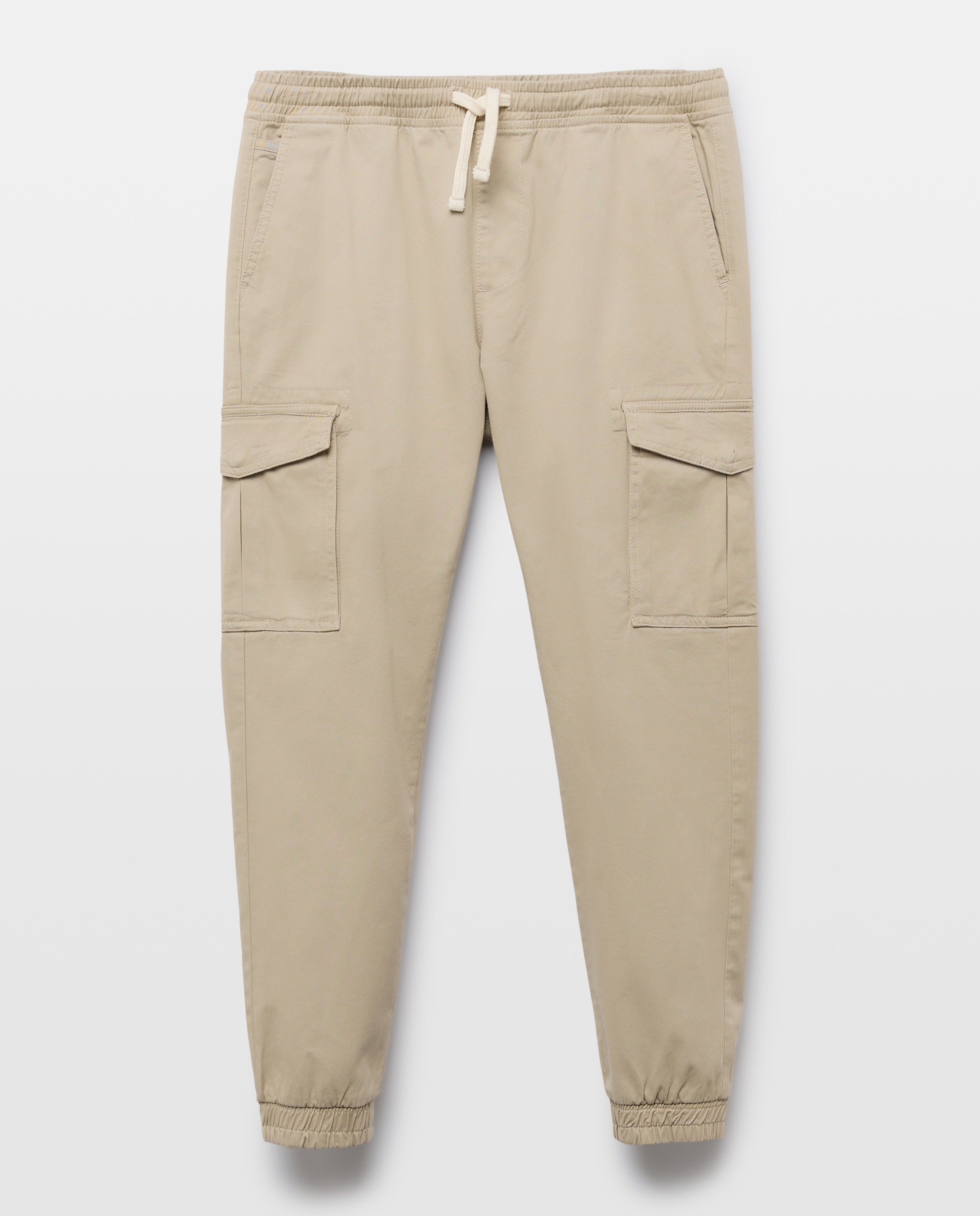 Joggers Cargo Stretch 730 Camel-4