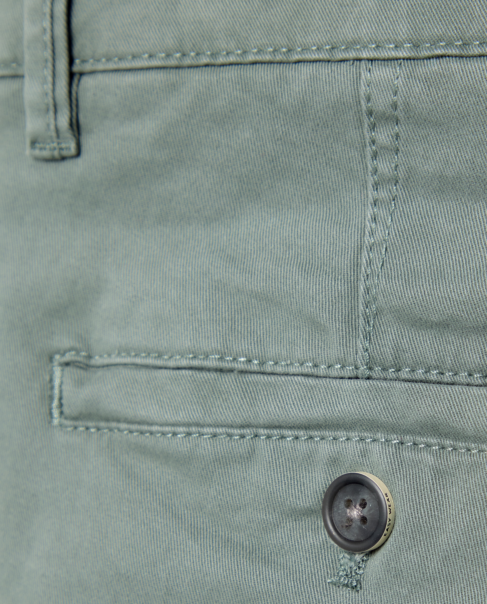 Chino de hombre slim stretch - Easy Wear - Verde Verde-5